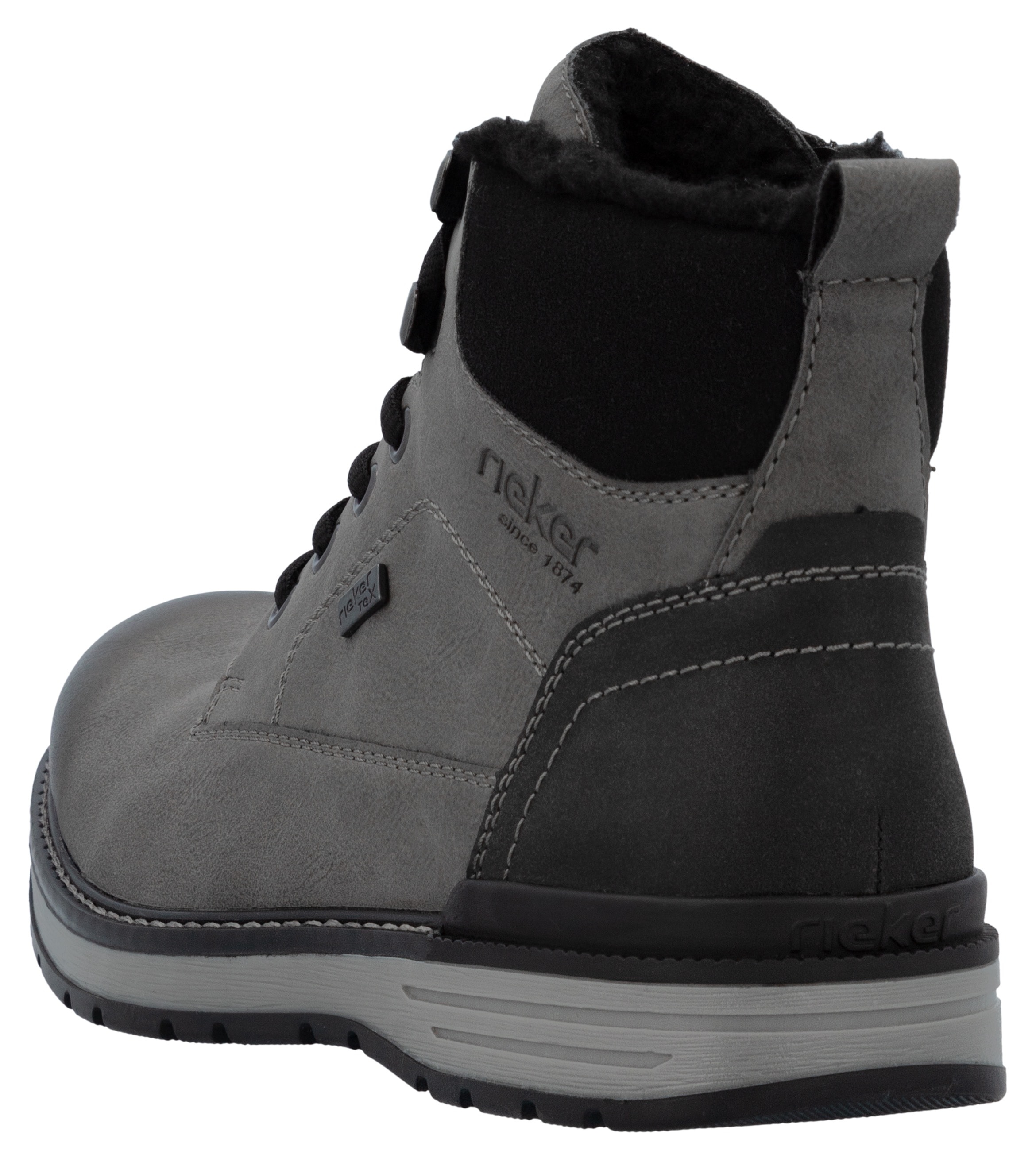 Rieker Bottes d'hiver  bottine d'hiver, boots à lacets avec membrane imperméable riekerTEX