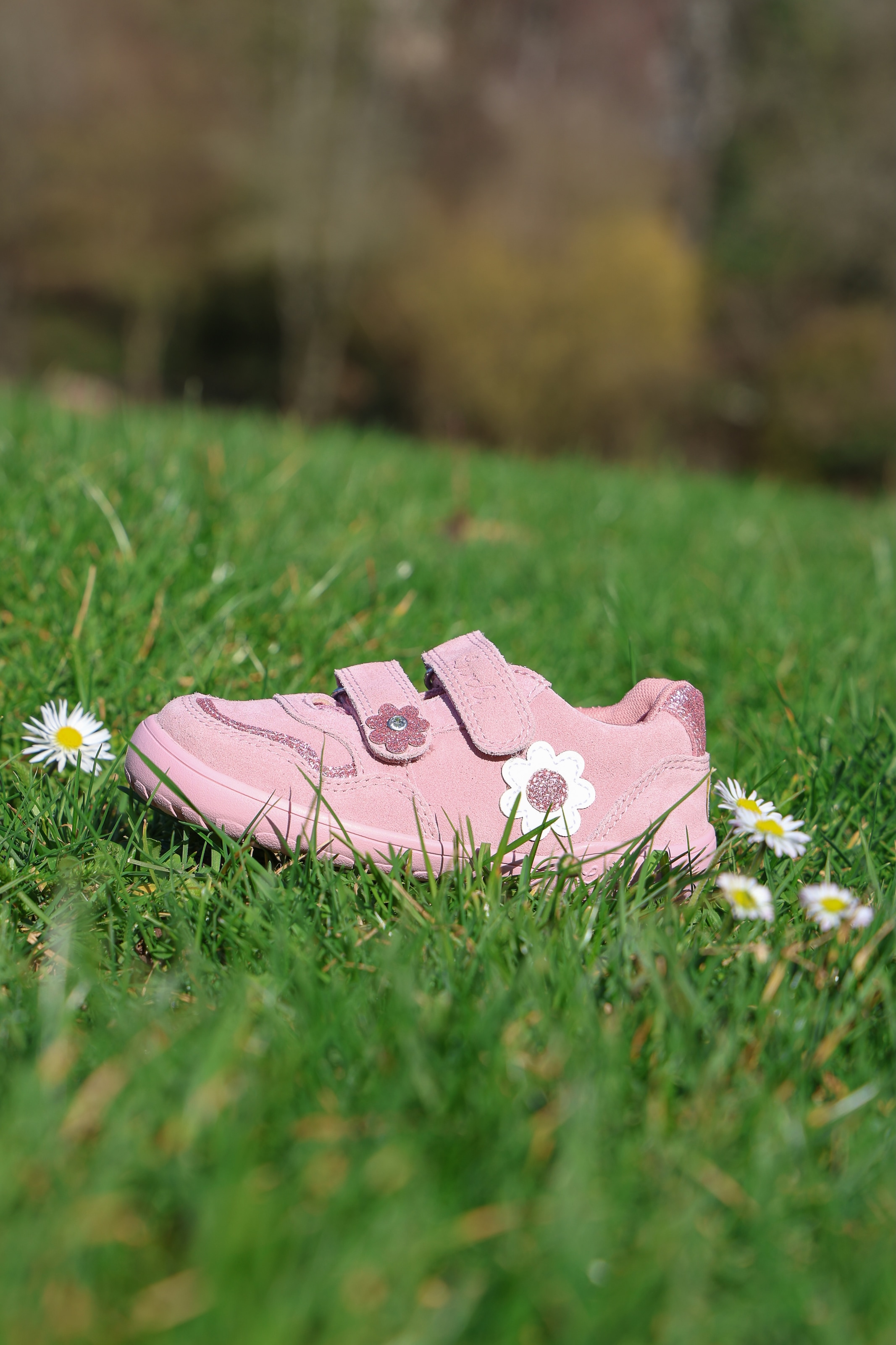 Lurchi Barfussschuh »Jola Barefoot«  , Halbschuh, Sneaker mit Blüten, Grössenschablone zum Download