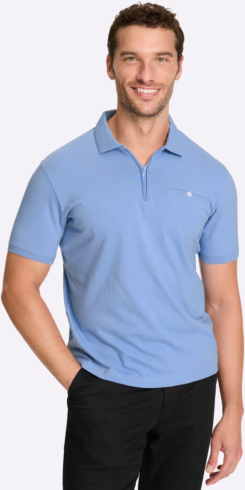 Marco Donati Kurzarmshirt »Kurzarm-Poloshirt«, 1 tlg.
