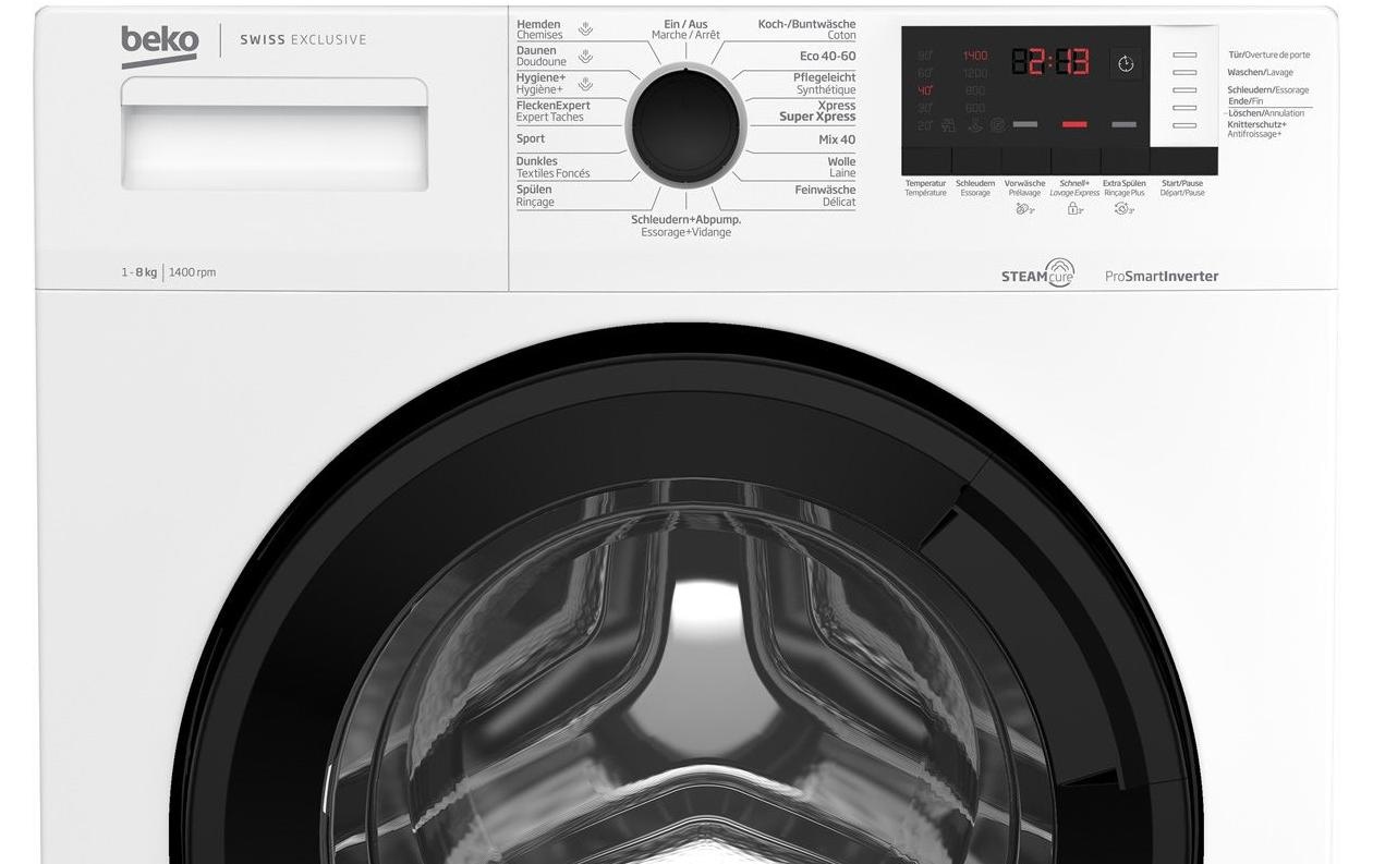 BEKO Machine à laver »WM215« 1400 U/min