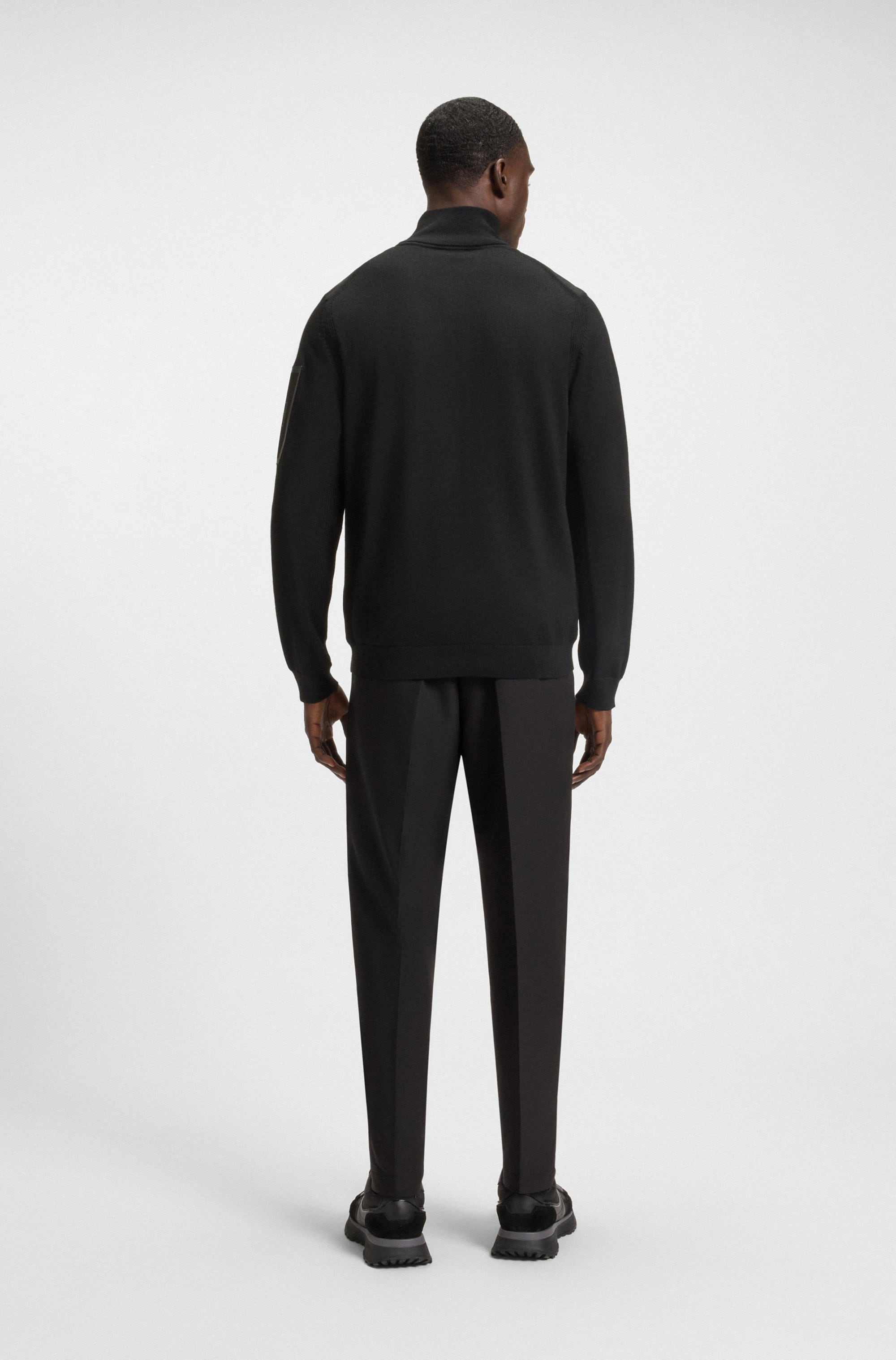 BOSS GREEN Pantalon tissé »T Convert«  Elastischer Taillenbund und Kordelzug, Gürtelschlaufen Anzughose