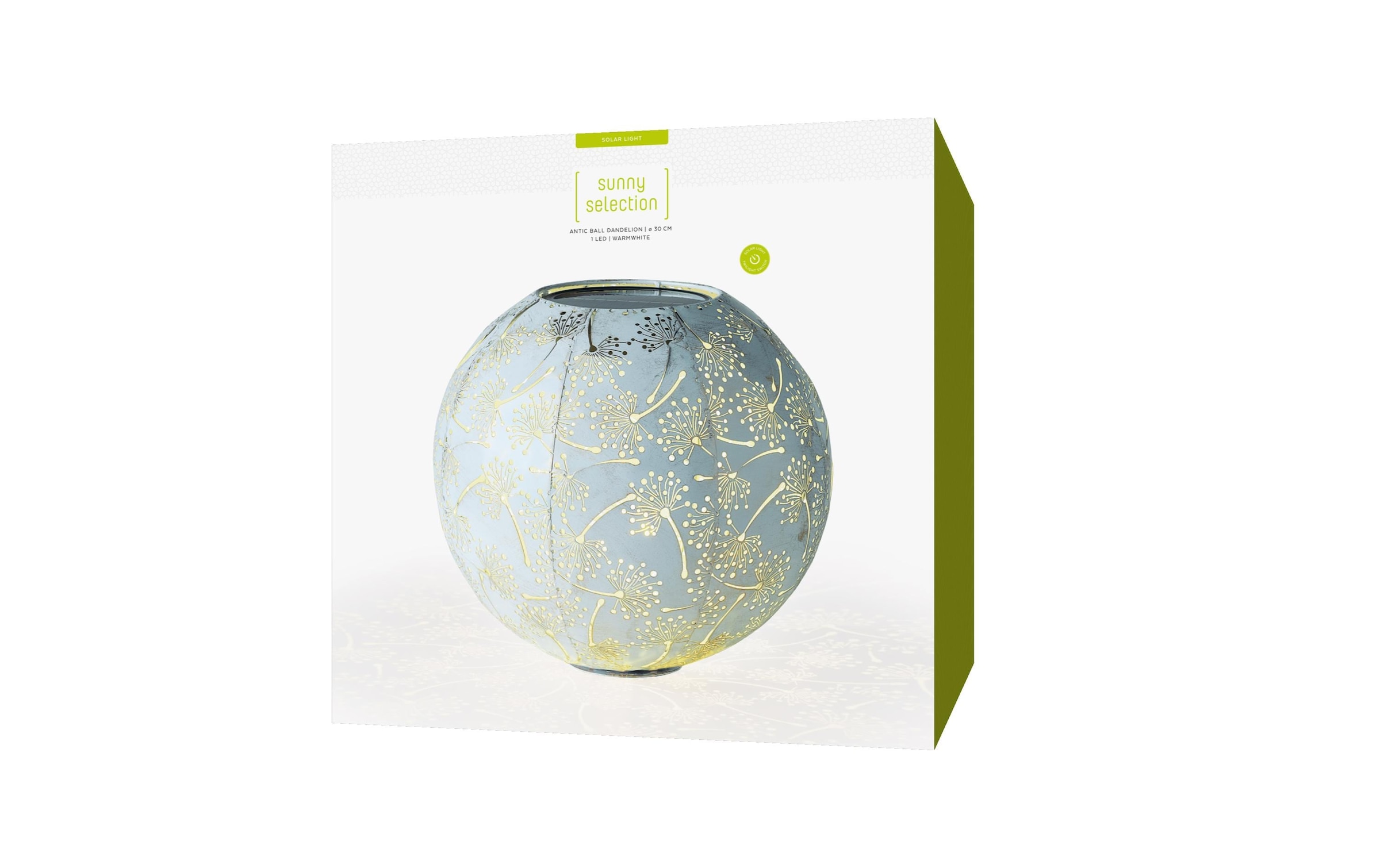 STT LED Gartenleuchte »Dandelion30« Warmweiss