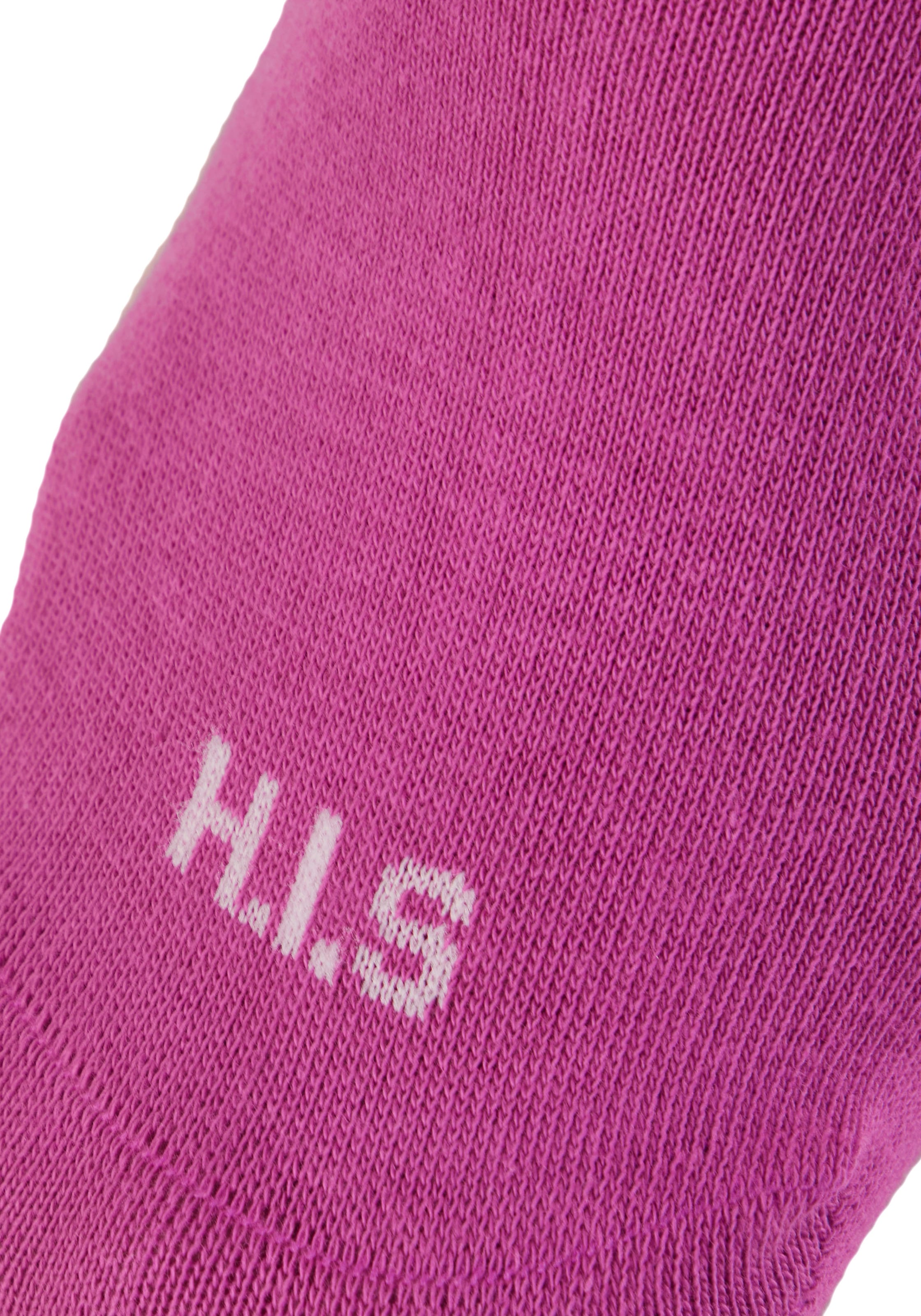 H.I.S Chaussettes courtes Paquet, 6 Couple tlg. unifarben und meliert in einer Packung