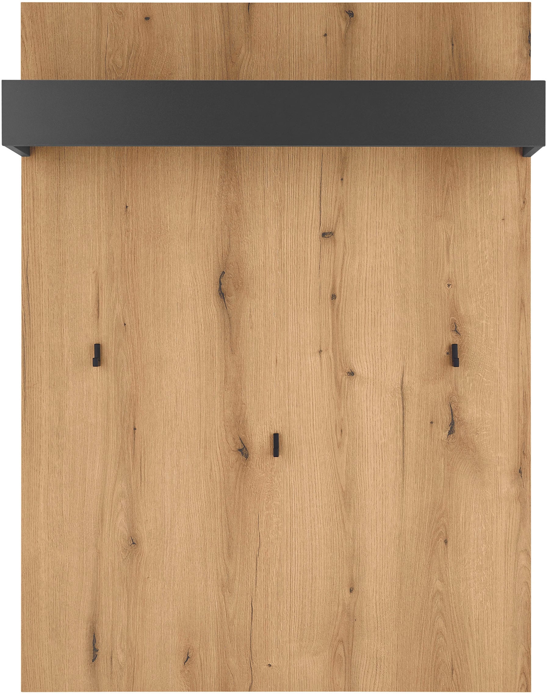 Home affaire Panneau de vestiaire »GiRON/CiTY, Wandregal in vier Farben, Flurgarderobe mit Hutablage« mit Kleiderstange und Haken, 100 cm breit