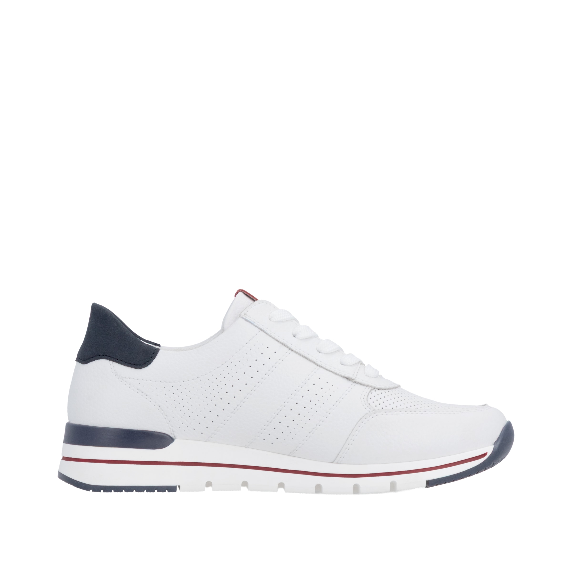 Remonte Keilsneaker  mit gepolstertem Fussbett, Freizeitschuh, Halbschuh, Schnürschuh