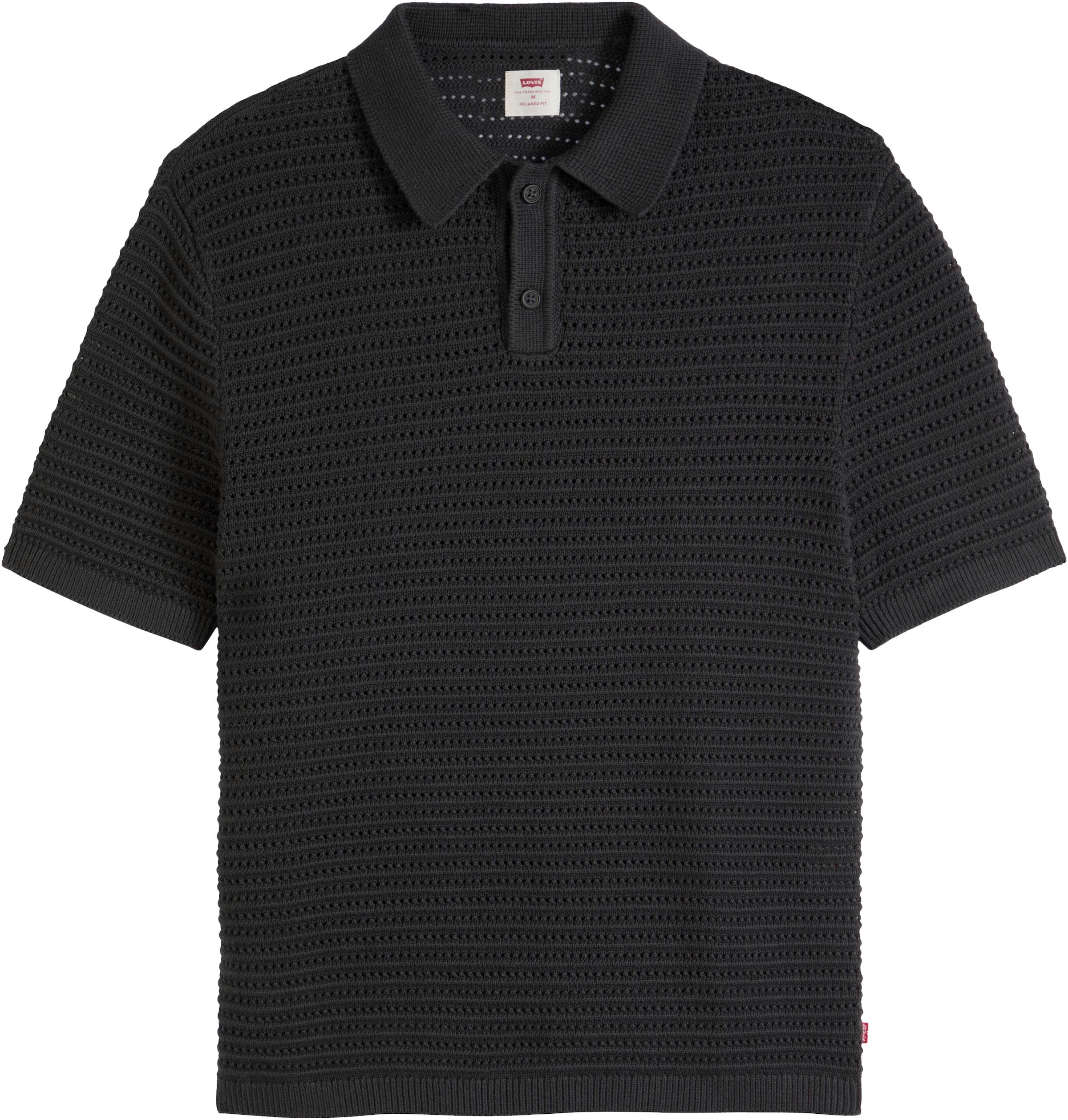 Levi's® Pull à col polo »LAGUNA SWEATER POLO« mit Strickmuster