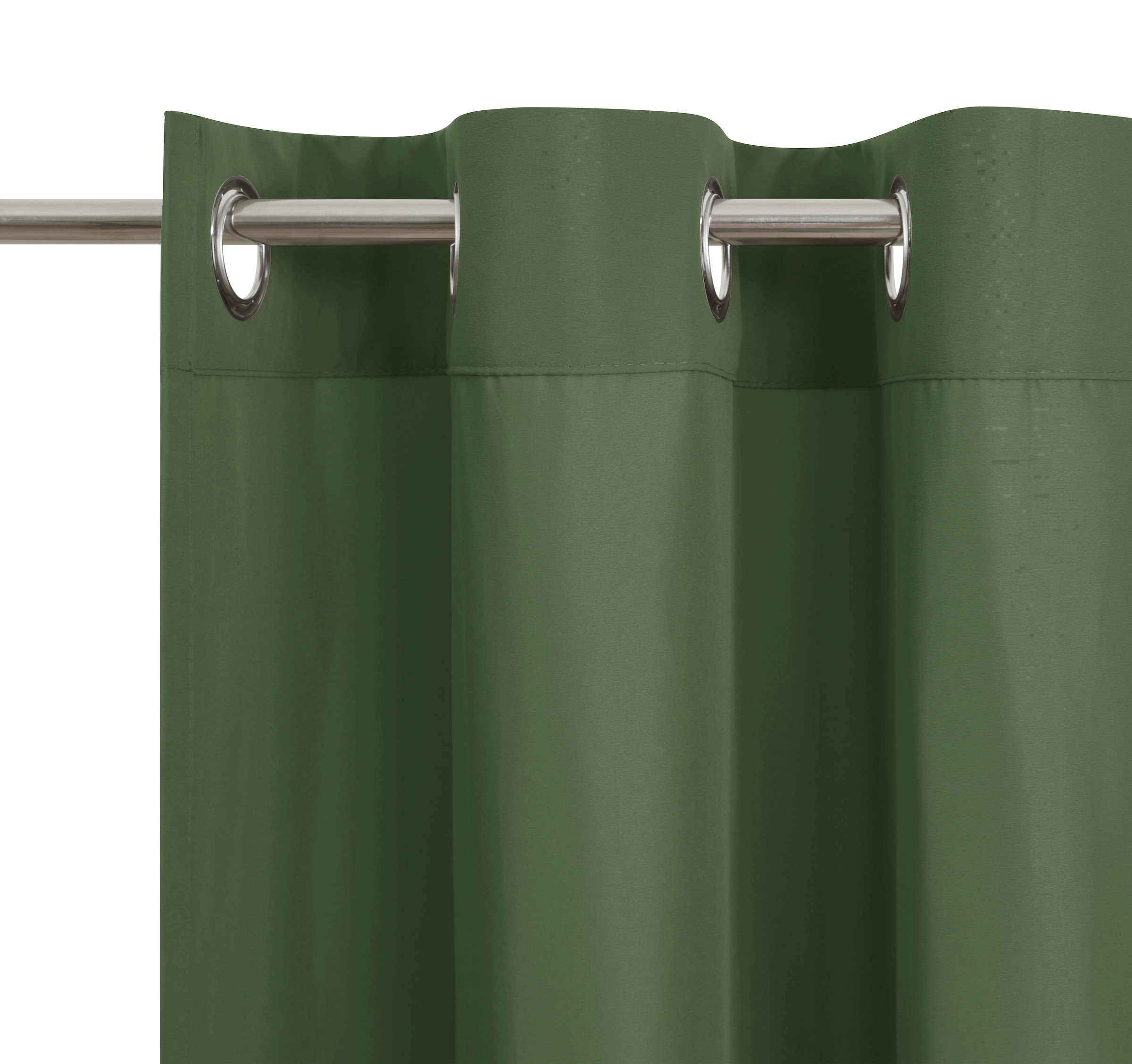 my home Rideau »Parry« Oeillets 2 cuis tlg. 2-er Set, blickdicht, monochrom, basic
