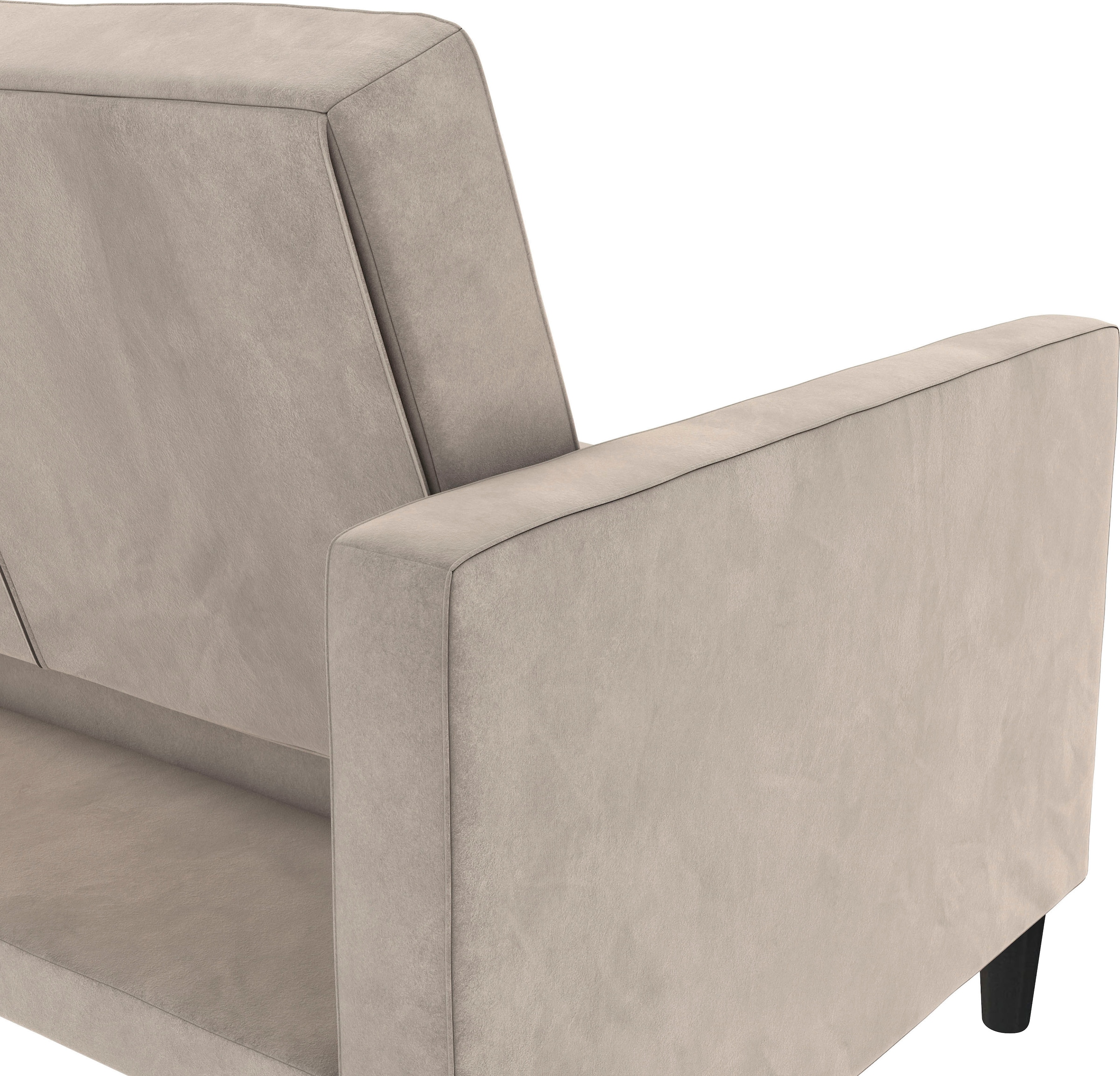 Dorel Home 3-places »Presley« Sofa mit Bett-Funktion und verstellbarer Rückenlehne
