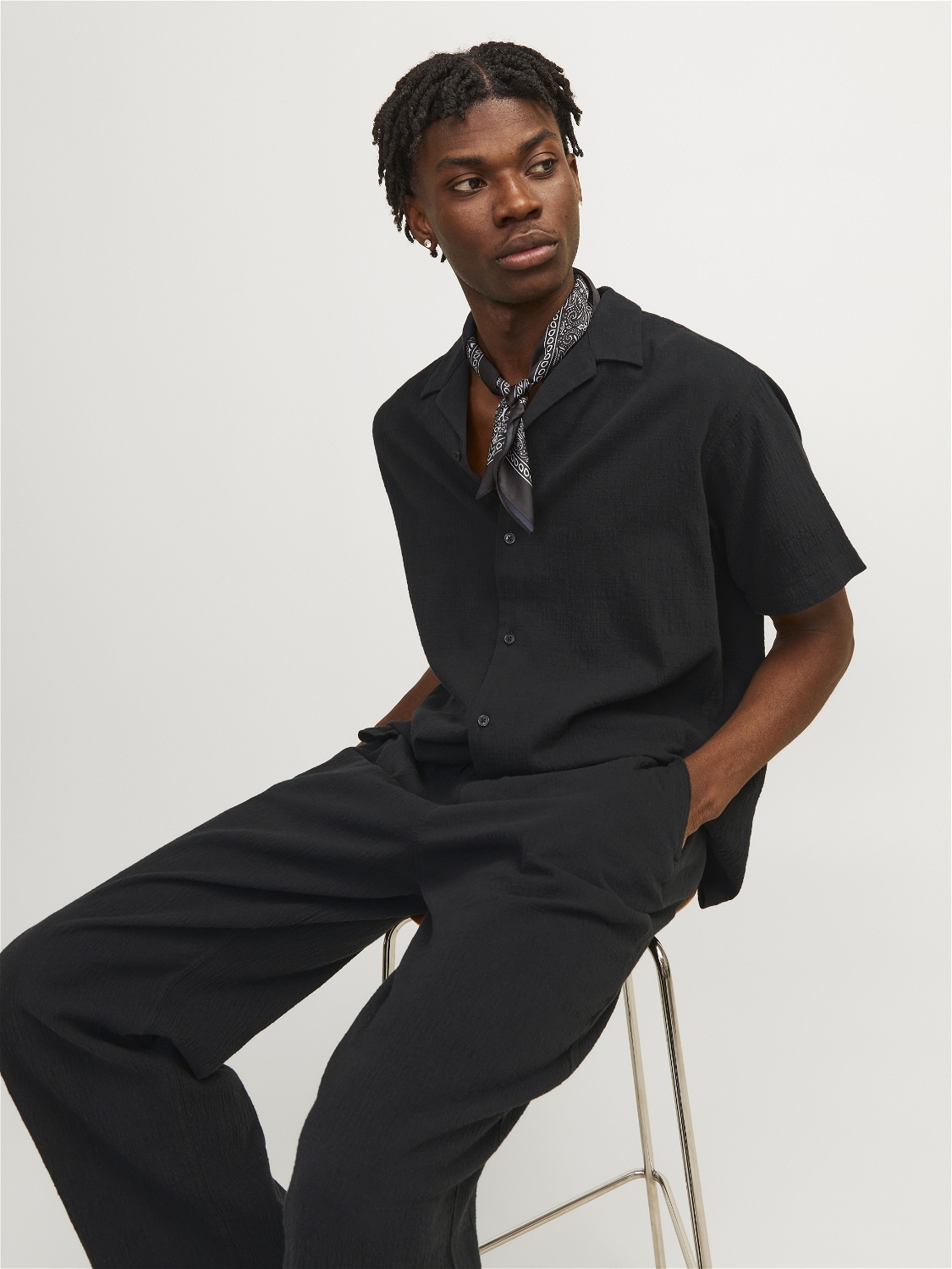 Jack & Jones Chemise à manches courtes »JORLUKE CRINKLE RESORT SHIRT SS SN«