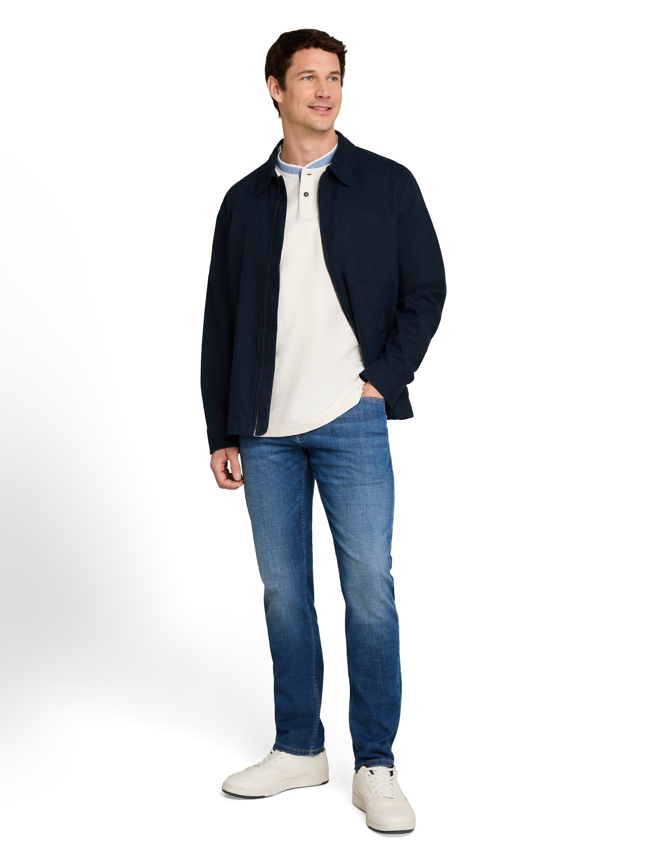 TOM TAILOR 5-Pocket-Jeans »Style JOSH« Regular Fit Jeans mit Stretch