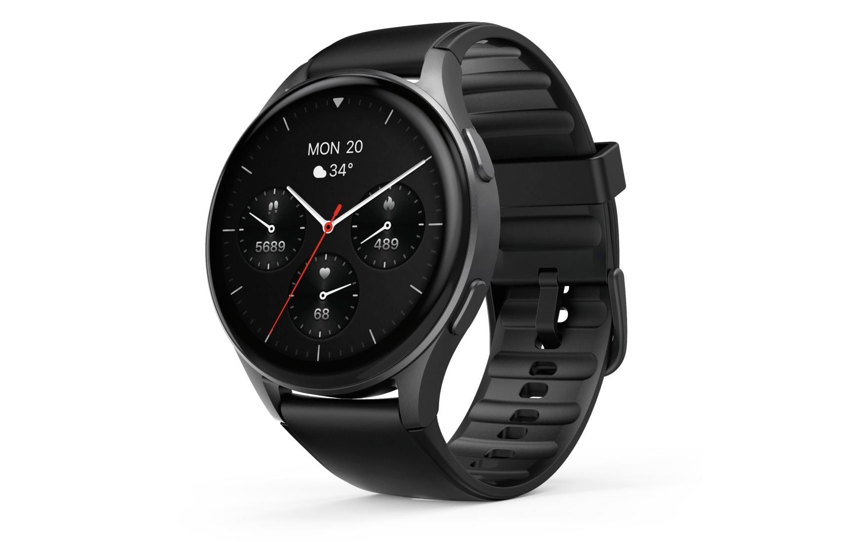Hama Smartwatch »Smartwatch 8900 (Telefonfunktion, GPS, wasserdicht IP68, Herzfrequenz)«(/ 1,43 ″)