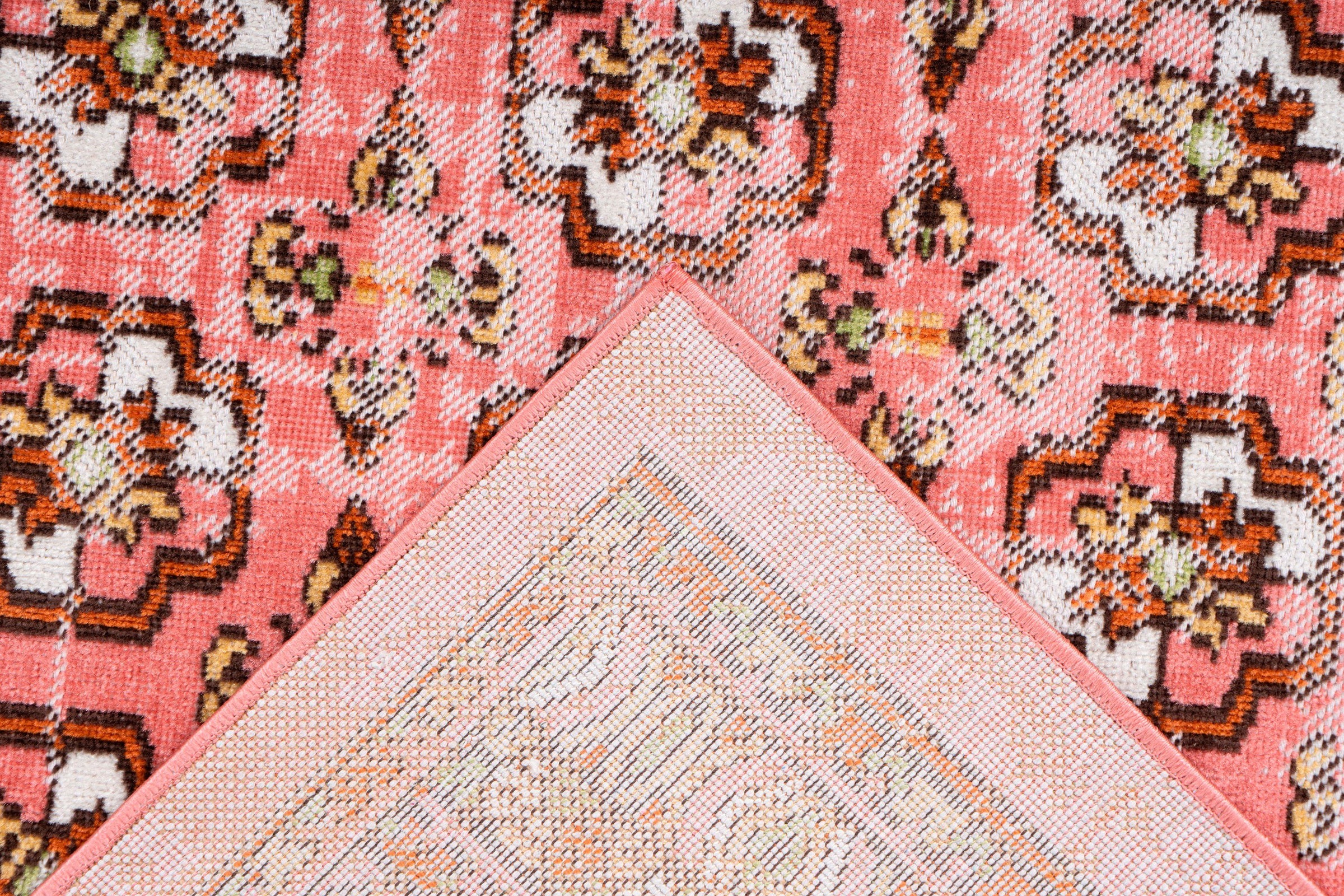 calo-deluxe Teppich »Ruzica-606« rechteckig 6 mm Höhe Flachgewebe, Vintage Design, Wohnzimmer