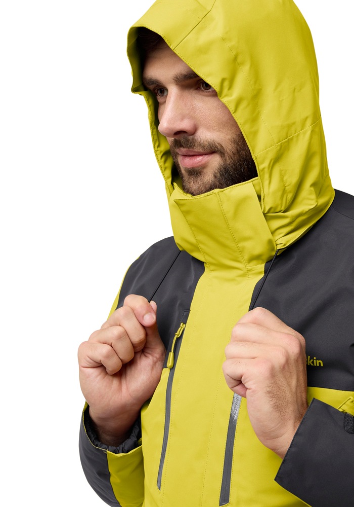 Jack Wolfskin 3-in-1-Funktionsjacke »JASPER 3IN1 JKT M« mit Kapuze mit abnehmbarer, gefütterter Kapuze, wasserdicht, winddicht