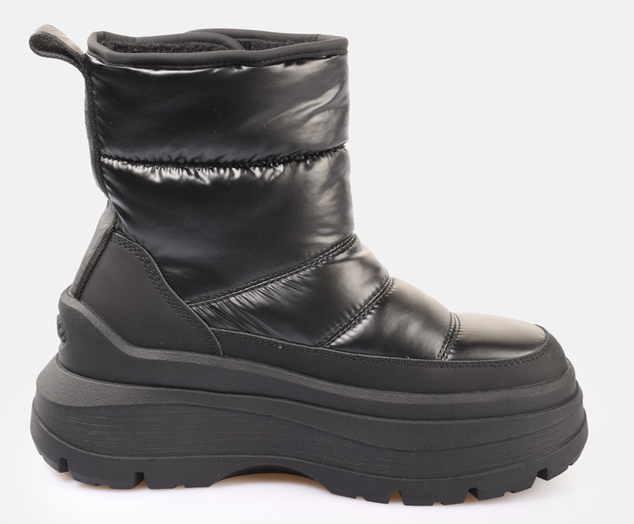 Buffalo Bottes d'hiver »OLYMPIA VELBOOT QUILT VEGAN«  Bottes de neige, bottines neige, bottes plateforme avec logo
