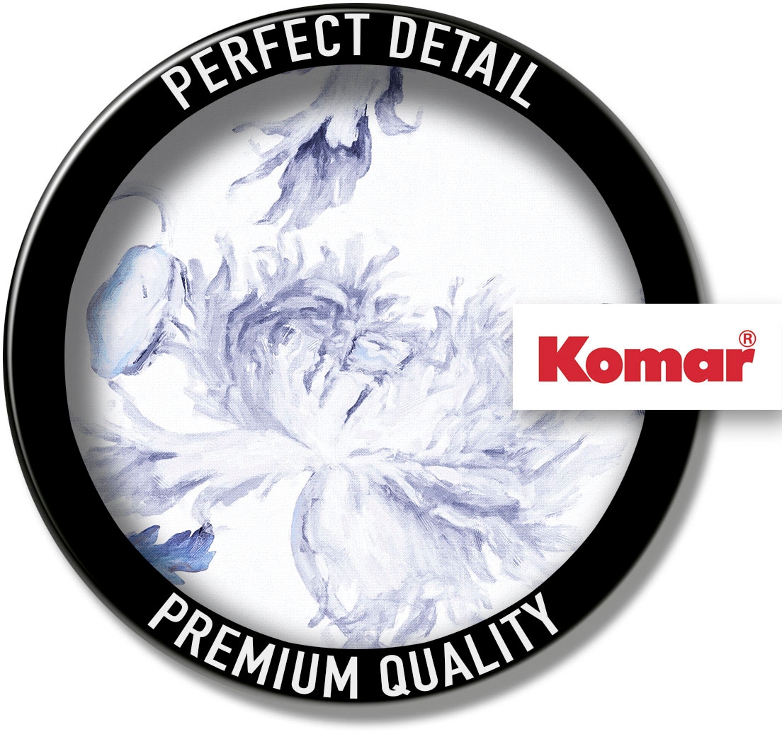 Komar Papier peint intissé »Digitaldruck Vlies -  Blue Silhouettes - Grösse 350 x 250 cm« imprimé Wohnzimmer, Schlafzimmer