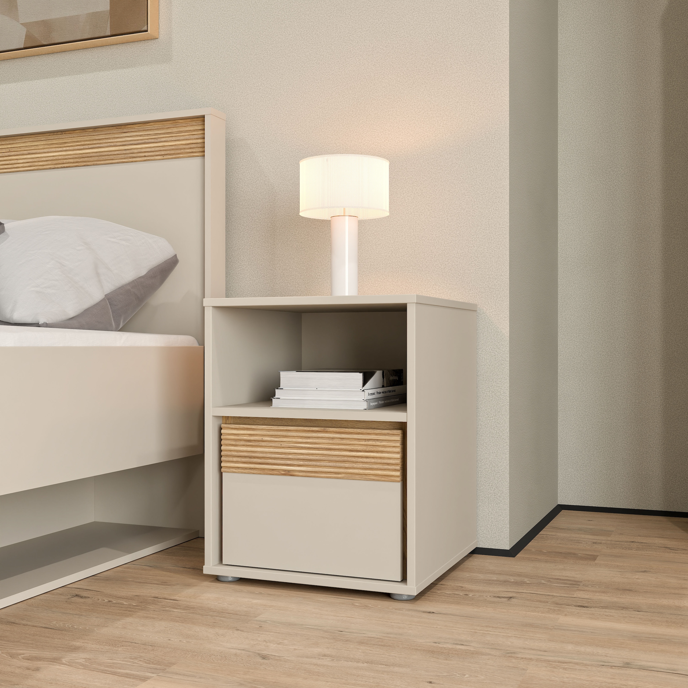 FORTE Table de nuit L/H/P 41,3/52,1/42 cm