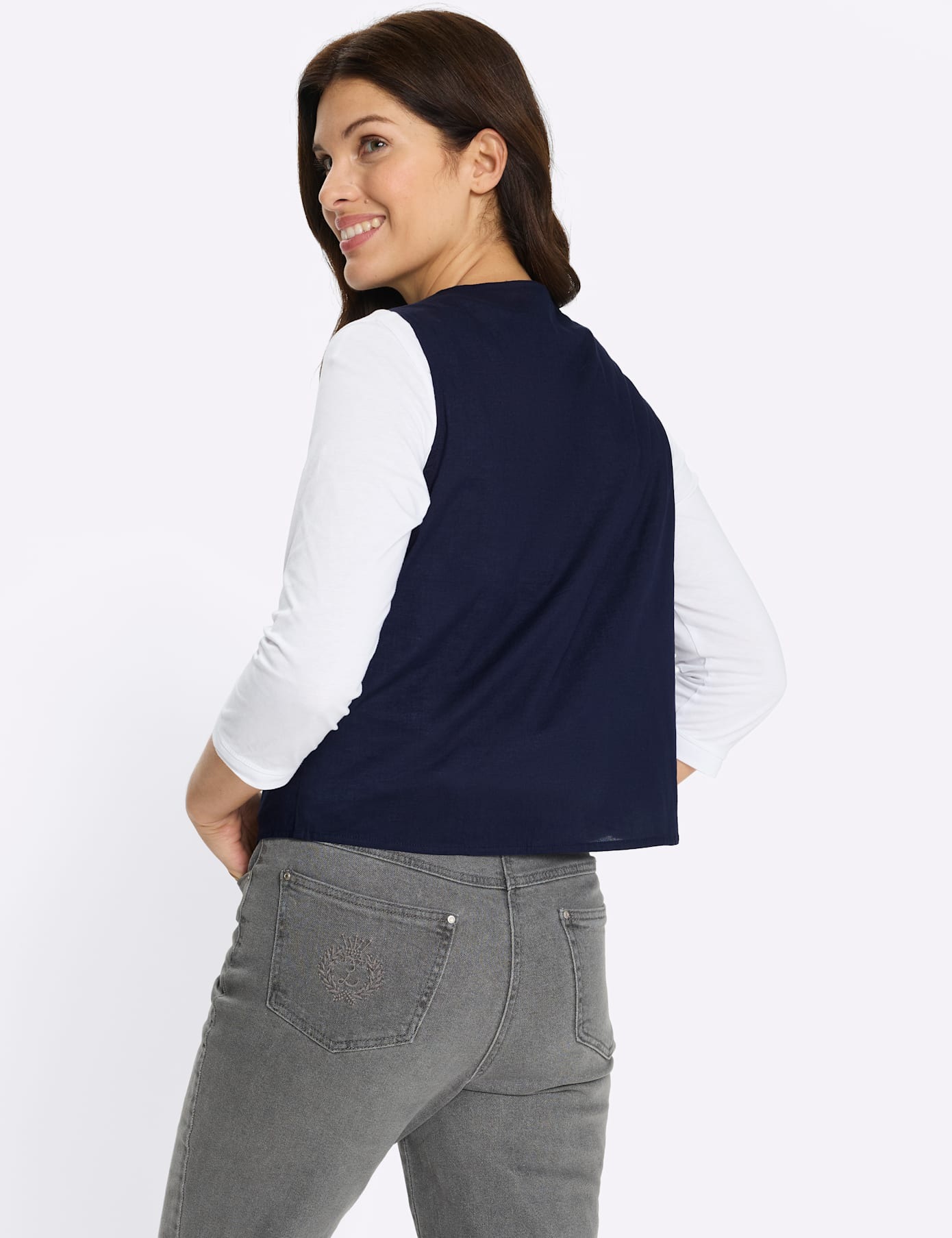 Classic Basics Gilet court