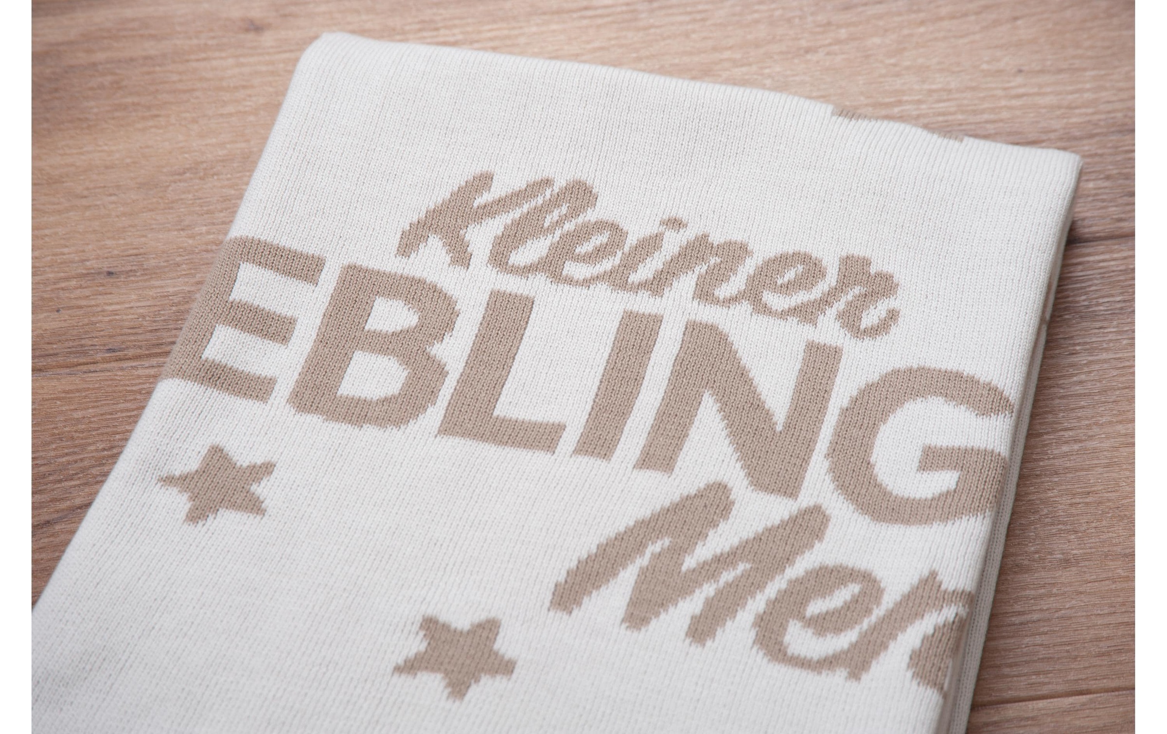 Herding Couverture d'intérieur »Kuscheldecke Bio-Baumwolle 75x100«