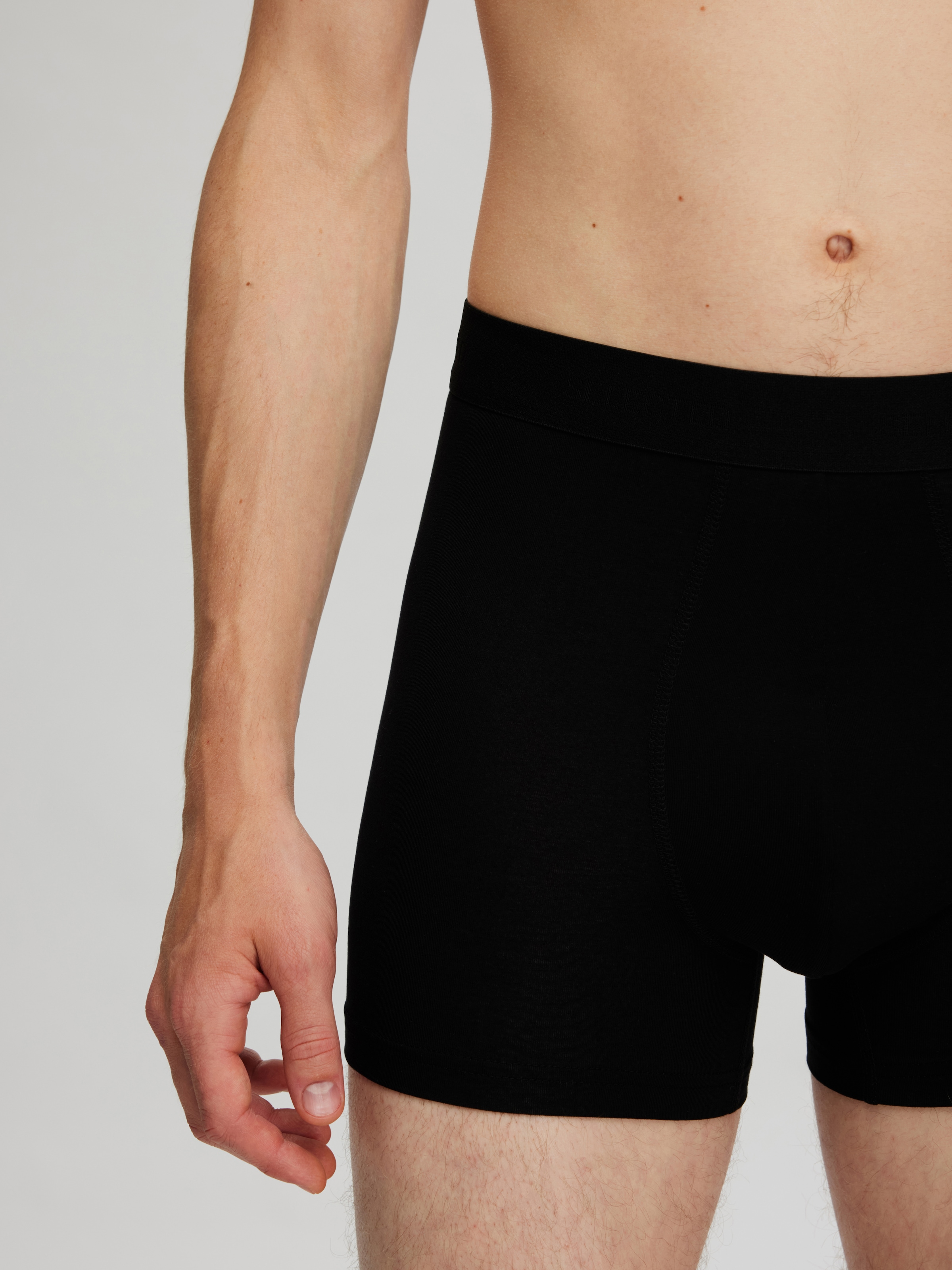 SELECTED Tronc »SLMTHOMAS TENCEL BLEND 3-PACK TRUNK NOOS« Paquet, 3 cuis Materialmix, ekastisch