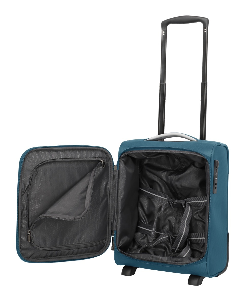 travelite Trolley pour bagages à main »JETPACK Easy 2 Cabin Handgepäck Koffer« 21 litre 4 Rollen bagages souples, adaptés à de nombreuses compagnies aériennes