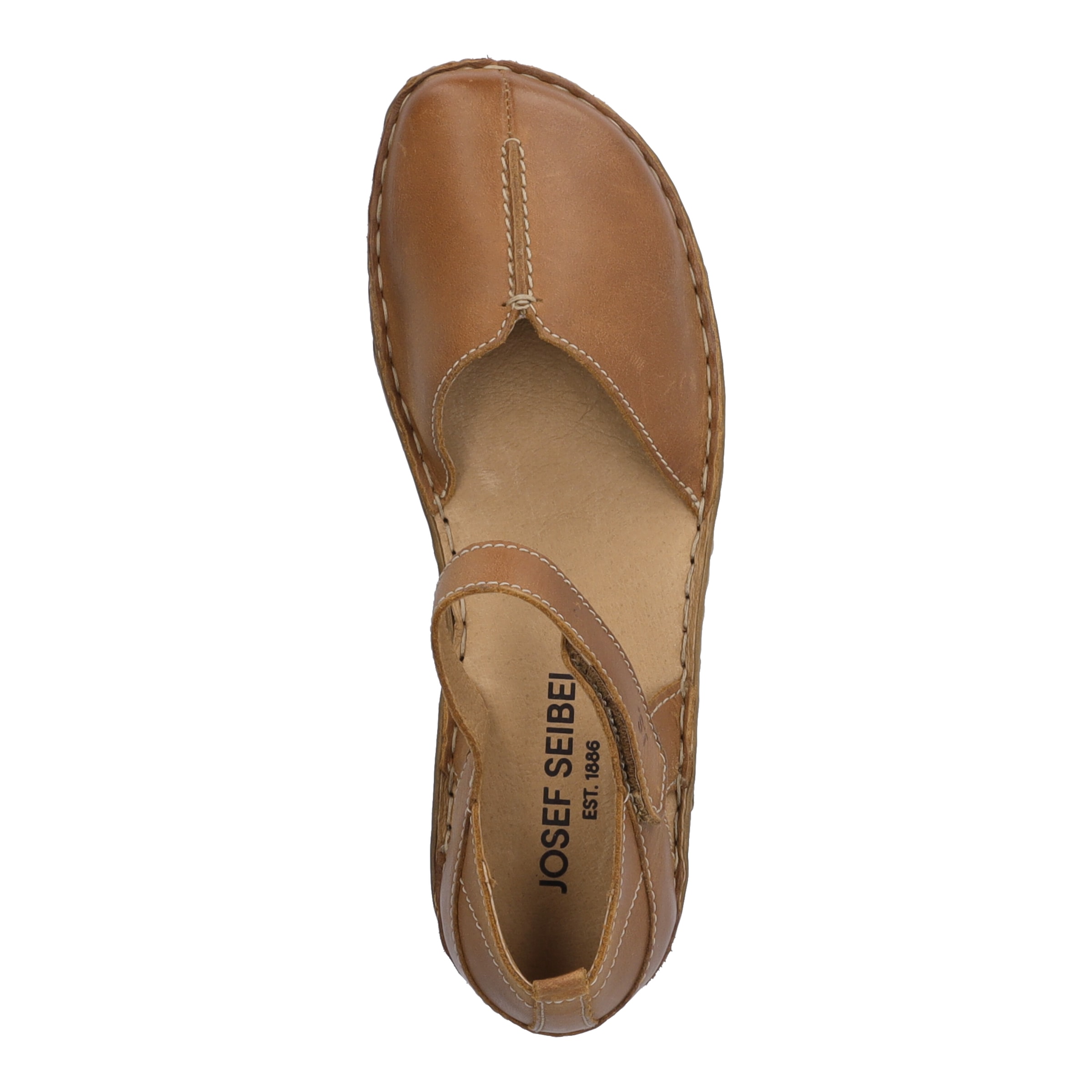 Josef Seibel Ballerines à lanières »ROSALIE 42«  , Sandale, Spangenschuh, Komfortschuh mit Klettverschluss