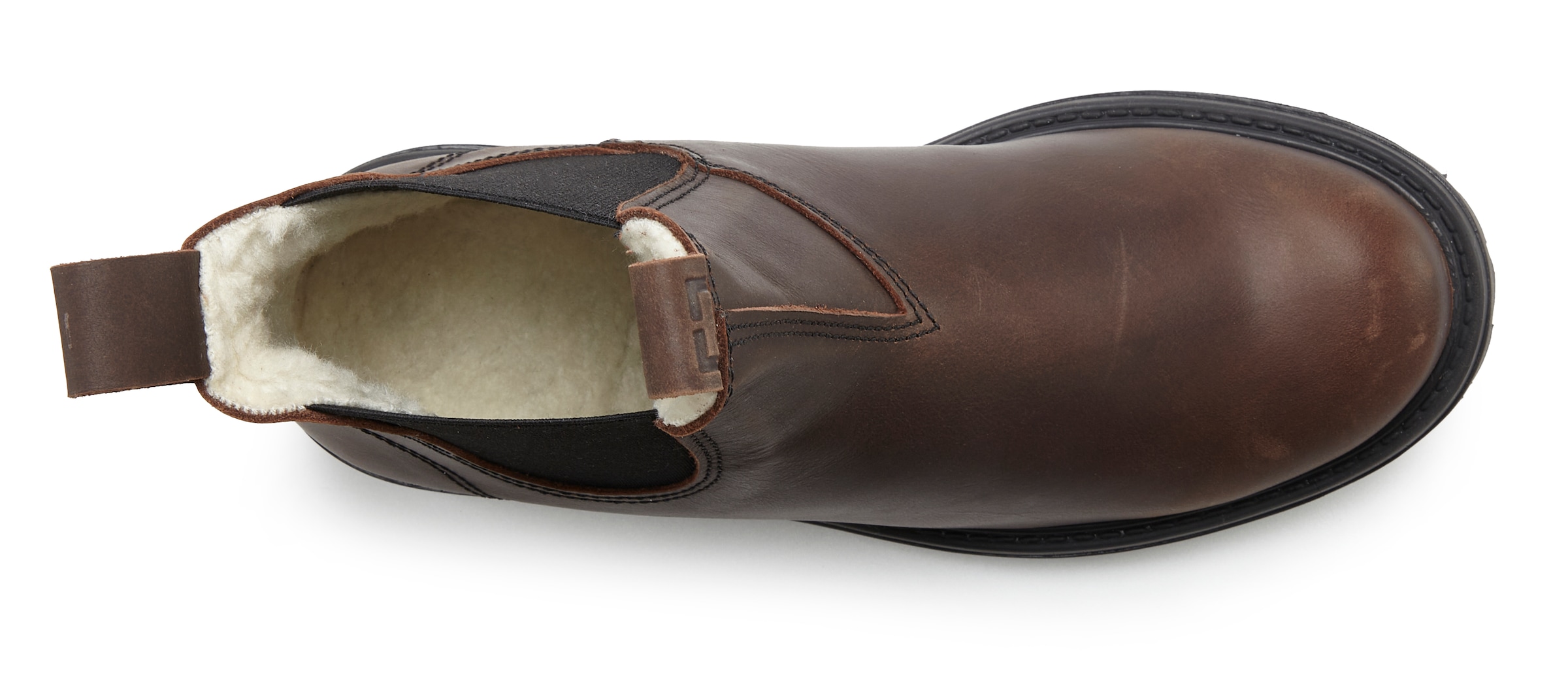 Elbsand Stiefelette  aus Leder im klassischen Chelsea-Look, Stiefel, Boots, Winterstiefel