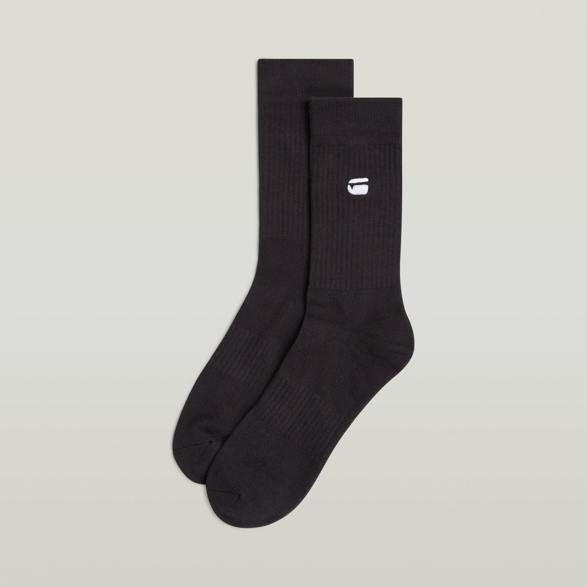 G-STAR Socken »CLAY, 3 PACK SPORTS SOCKS« Packung, 3 Paar tlg. unifarben, mit Labelstickerei