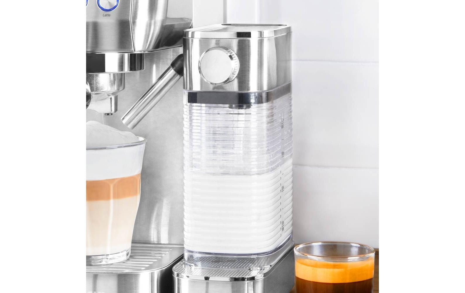 Gastroback Machine à espresso »42722 DESIGN ESPRESSO PICCOLO PRO M« mit integriertem, automatischem Milchaufschäumer