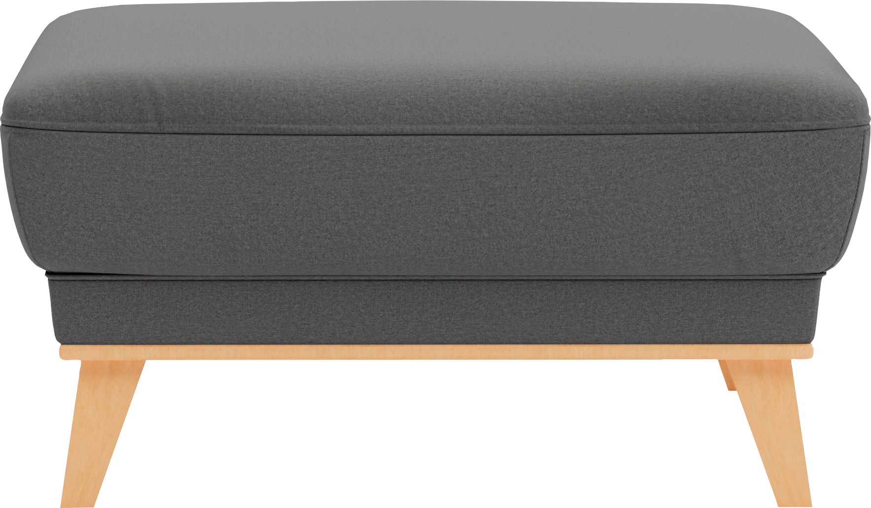 sit&more Tabouret rembourré »Lavida« Mit elegantem Holzrahmen