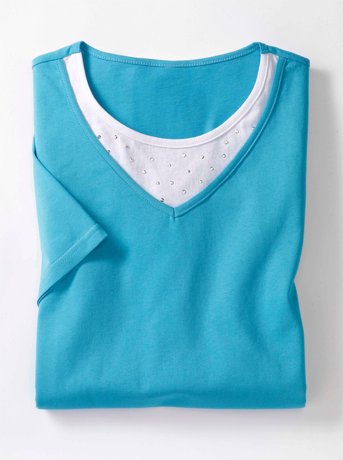 Classic Basics T-shirt à manches courtes »2-in-1-Shirt« 1 cuis