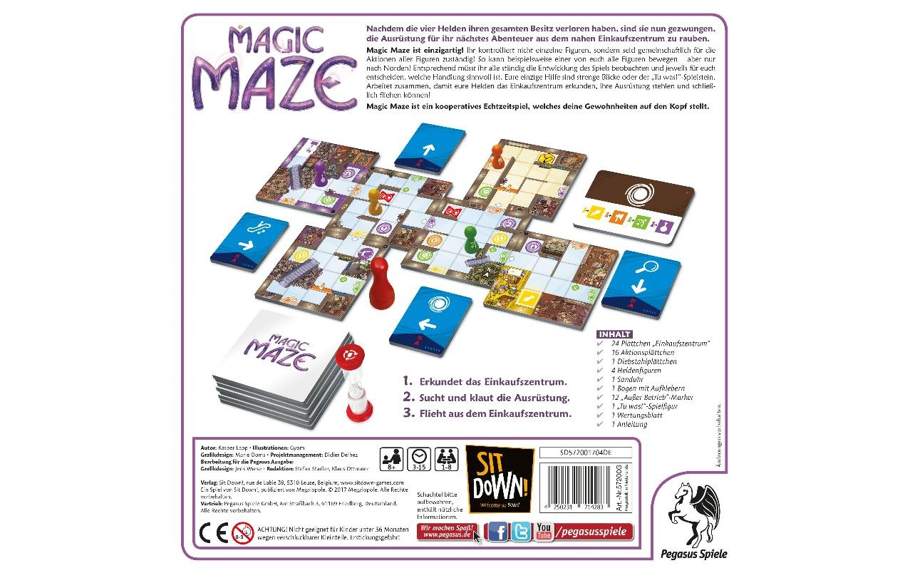 SIT DOWN! Jeu »Magic Maze«
