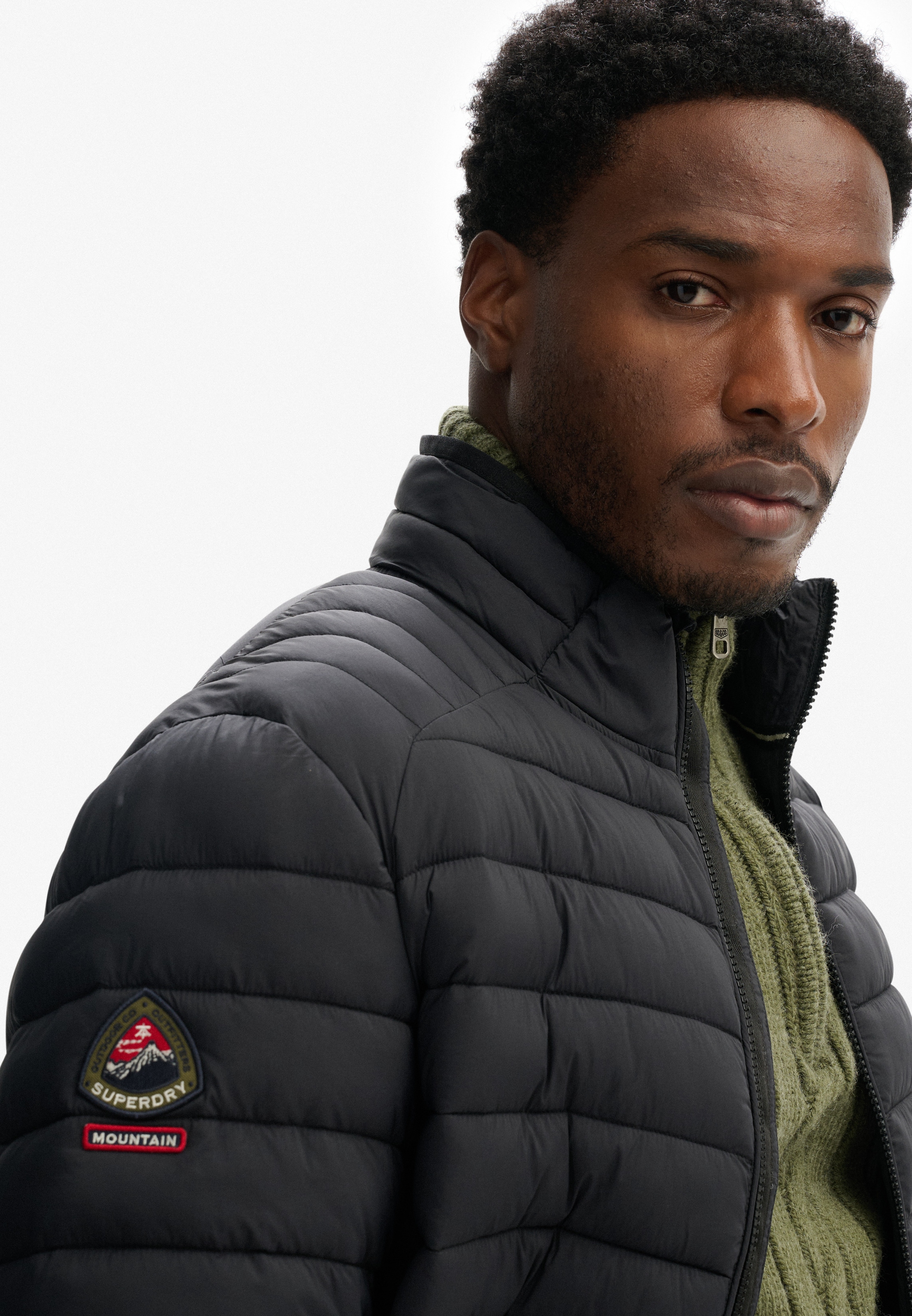 Superdry Veste matelassée »FUJI LITE PADDED JACKET« ohne Kapuze