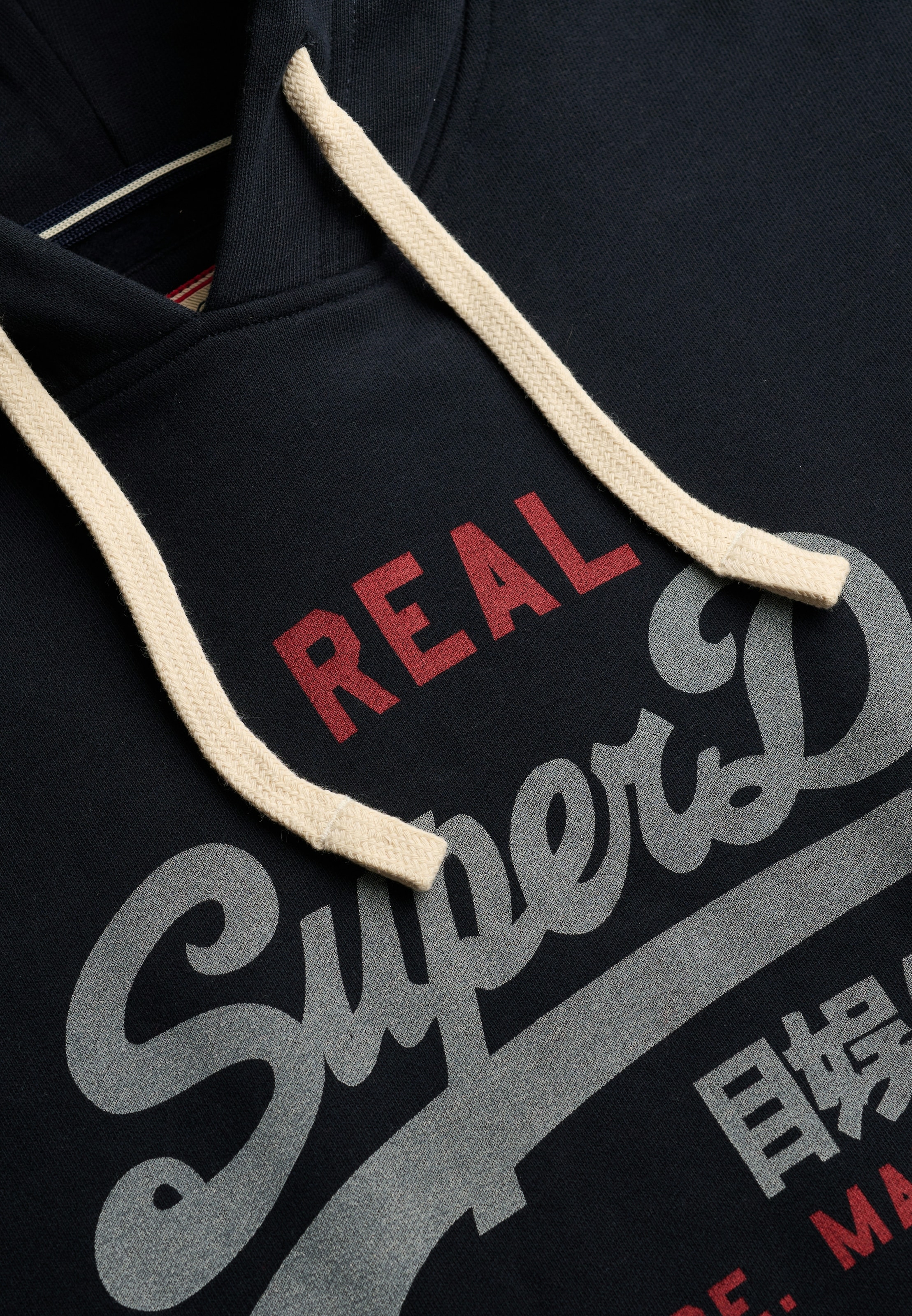 Superdry »VL CLASSIC HOOD«, avec imprimé logo vintage classique
