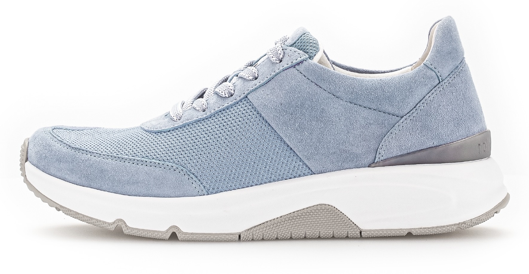 Gabor Rollingsoft Keilsneaker  , Freizeitschuh, Halbschuh, Schnürschuh, Logoschriftzug an der Ferse