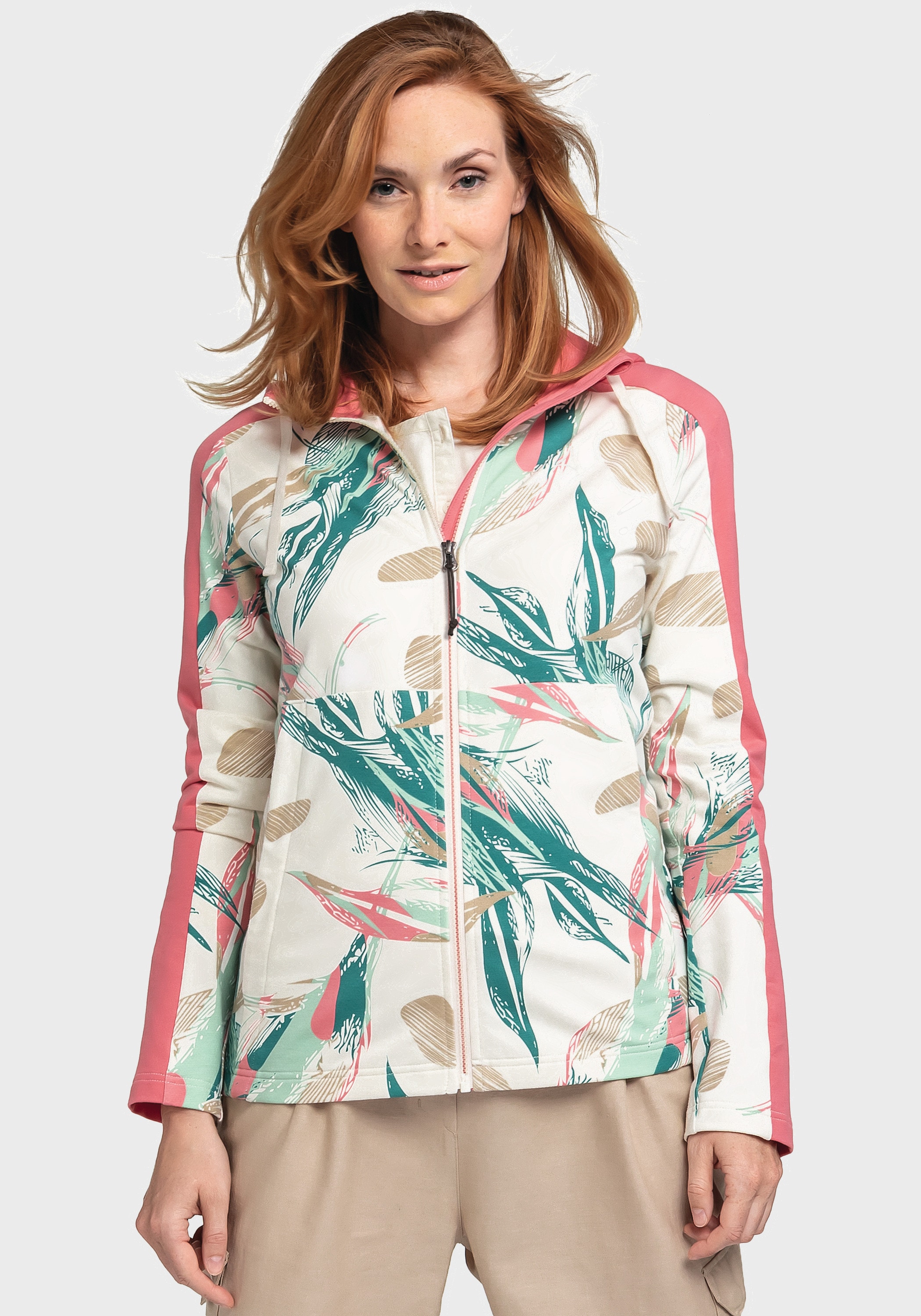 Schöffel Fleecejacke »Fleece Hoody Locarno L« mit Kapuze