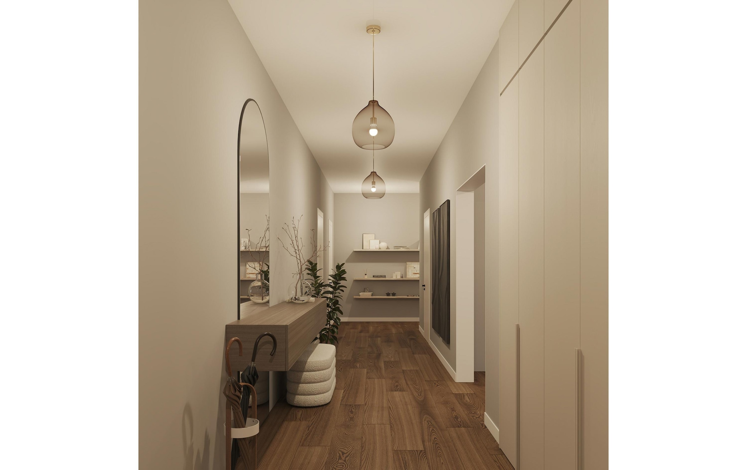   Plafonnier LED »LED-Panel Devote WCA slim ceiling RD M« RVB | blanc neutre