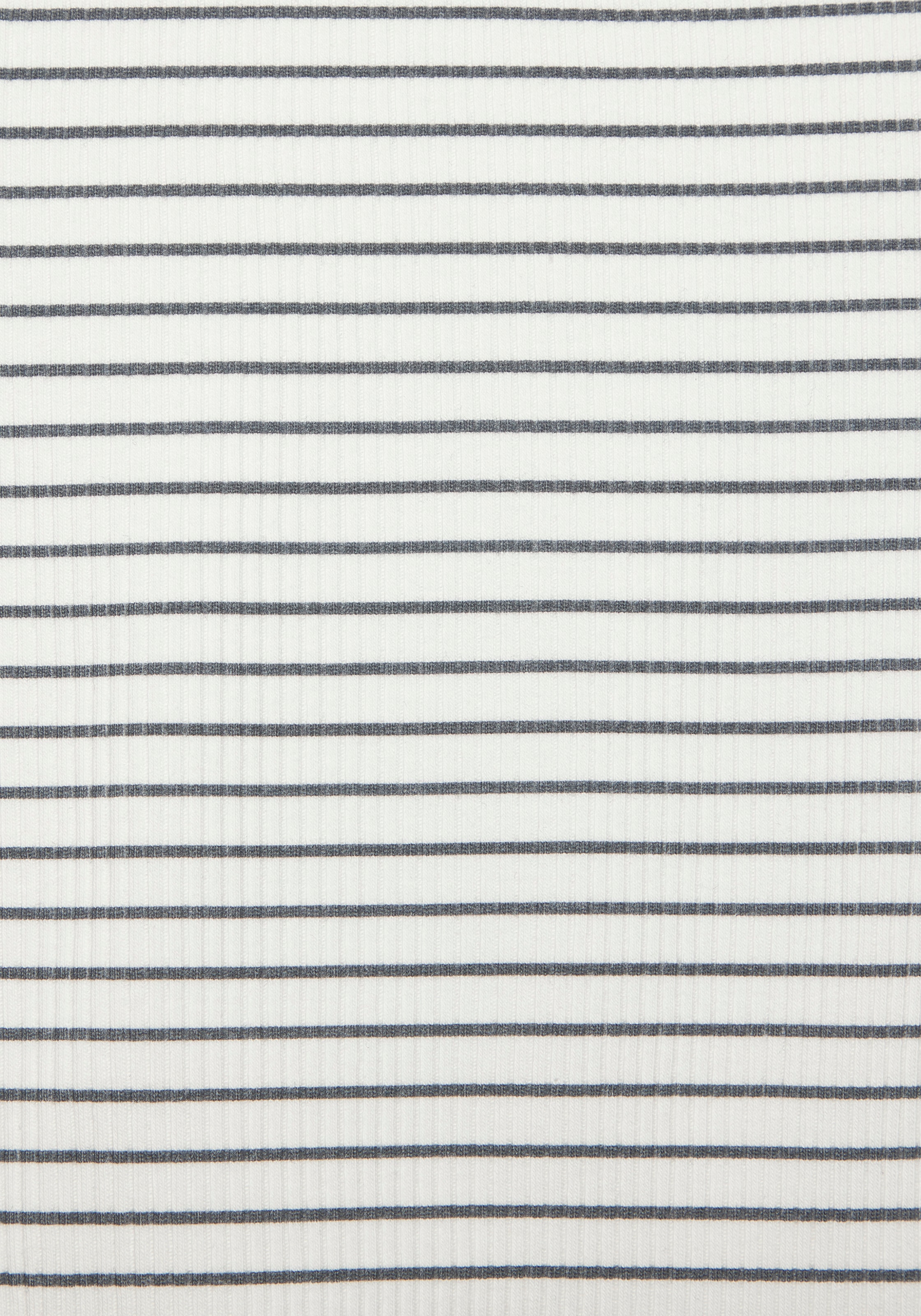 LASCANA T-shirt à manches longues aus Rippware, Streifenshirt