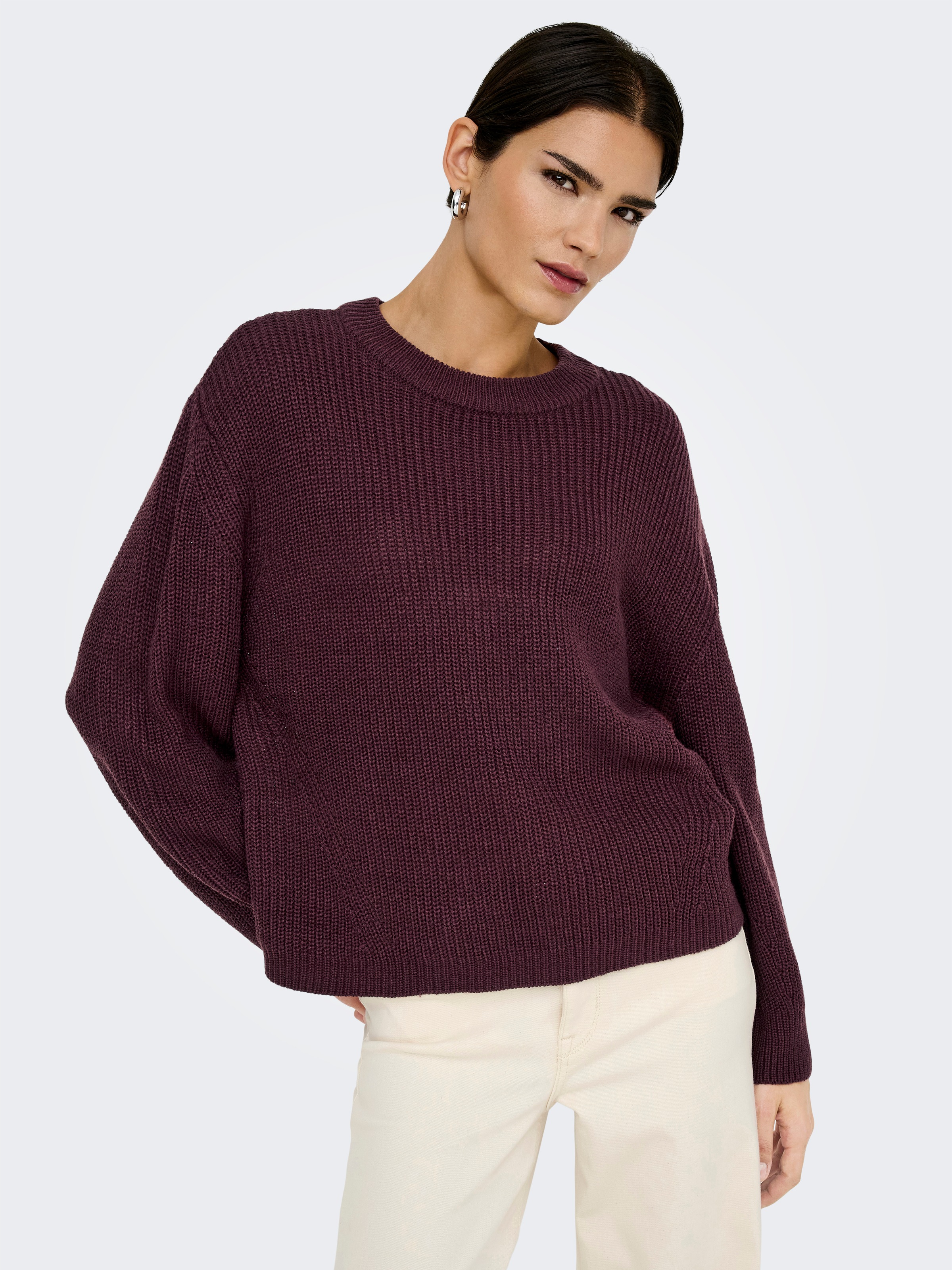 ONLY Strickpullover »ONLMILOUZ LS RIB PULLOVER KNT NOOS«
