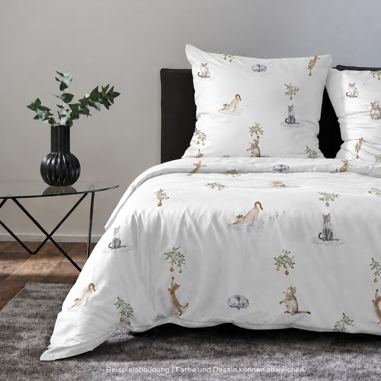 APELT Linge de lit »Cats« 2 cuis motifs chats