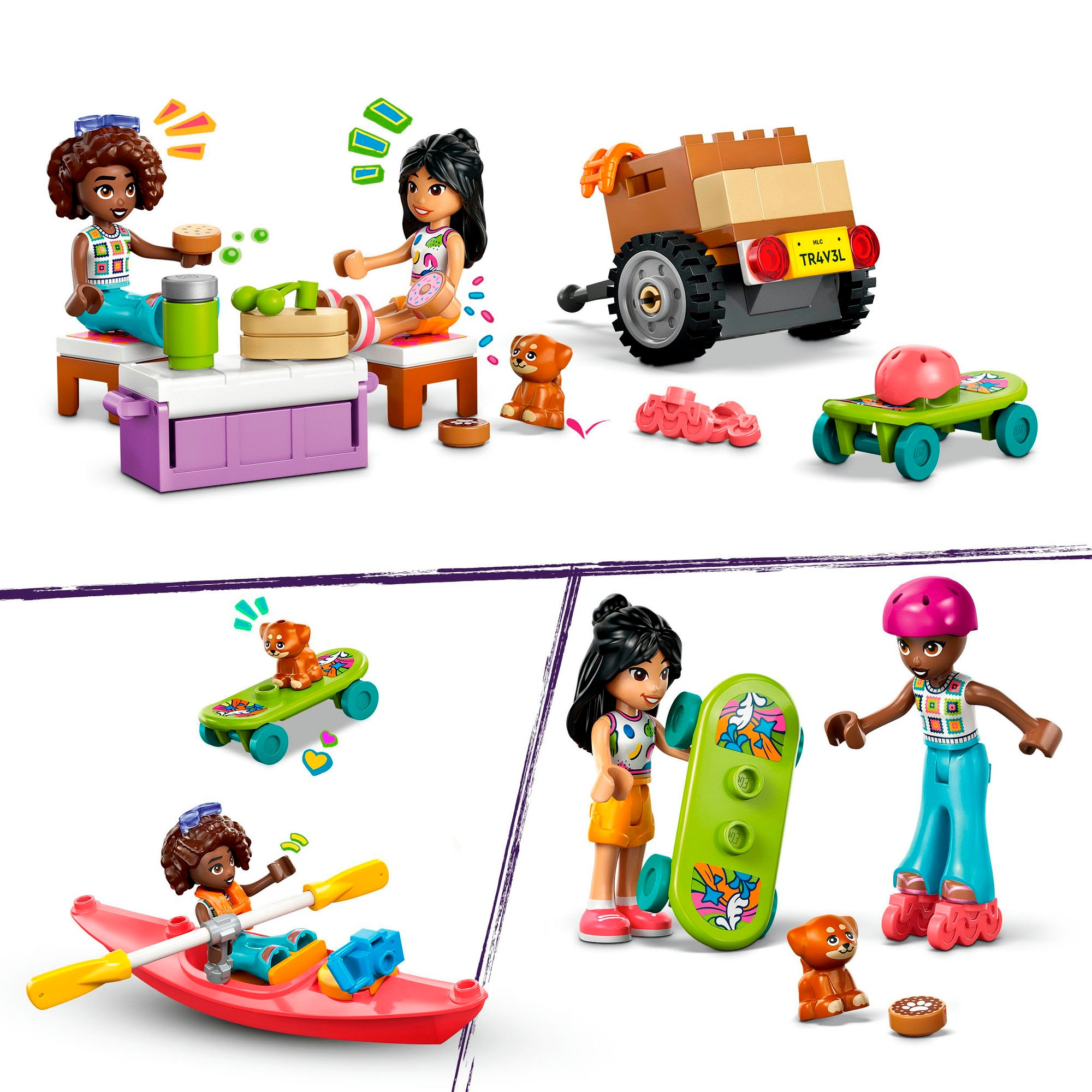 LEGO® Pions de construction »Abenteuertrip mit Freunden (42659), LEGO  Friends« Made in Europe