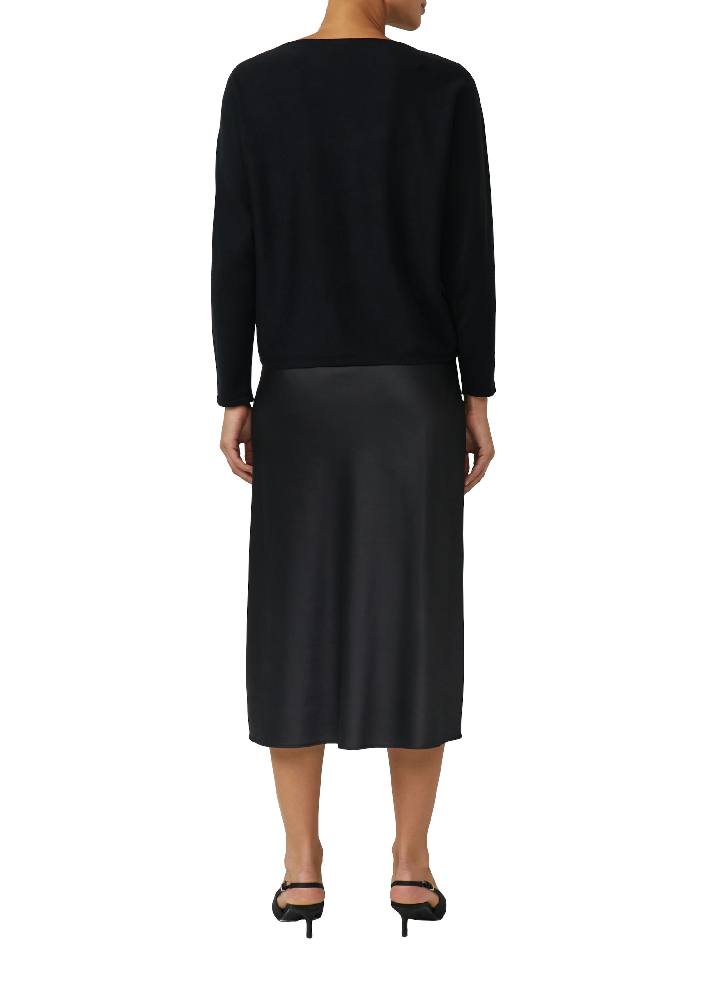 s.Oliver BLACK LABEL Strickpullover mit Intarsien Schleife