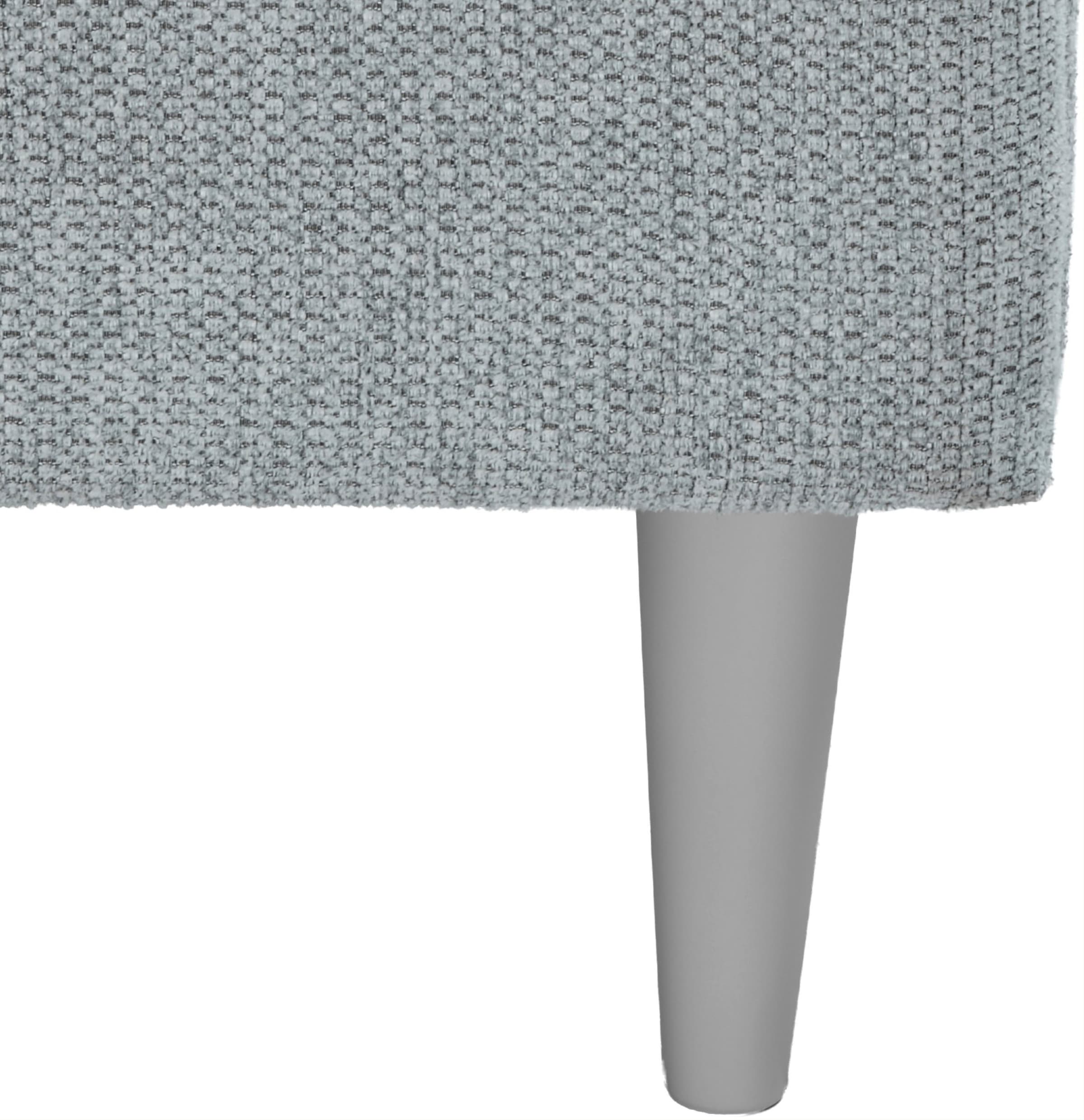 GOODproduct Lit rembourré »IMMINA, Bett mit Lattenrost« gepolstertes Kopfteil und Rahmen, Liegefläche 180x200cm