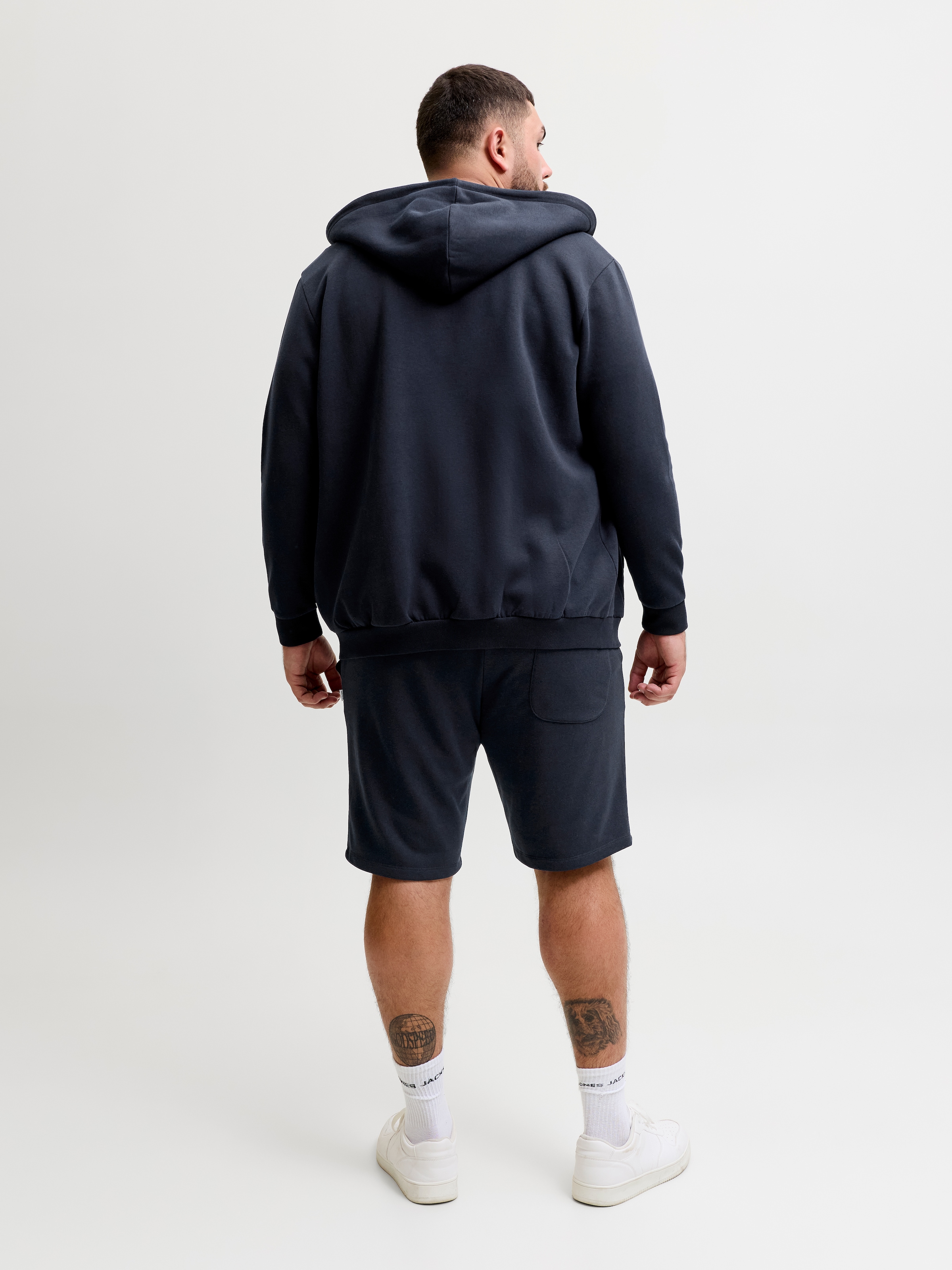 Jack & Jones PlusSize Sweatshorts »JPSTGORDON BRADLEY SWEAT SHORTS MI PLS«  Materialmix, normal geschnitten