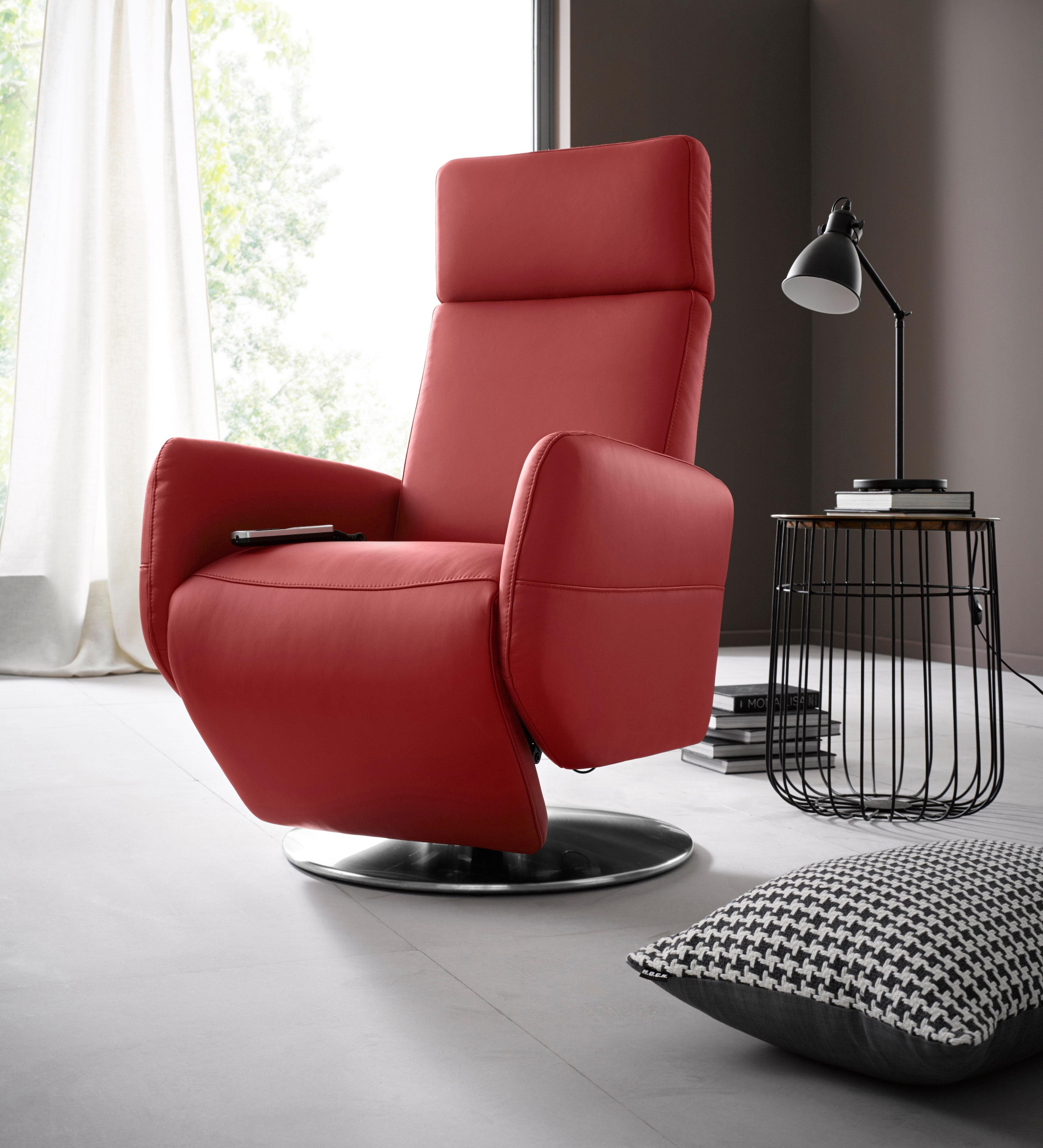 sit&more Fauteuil de relaxation »Kobra« en taille M, au choix avec moteur et aide au lever