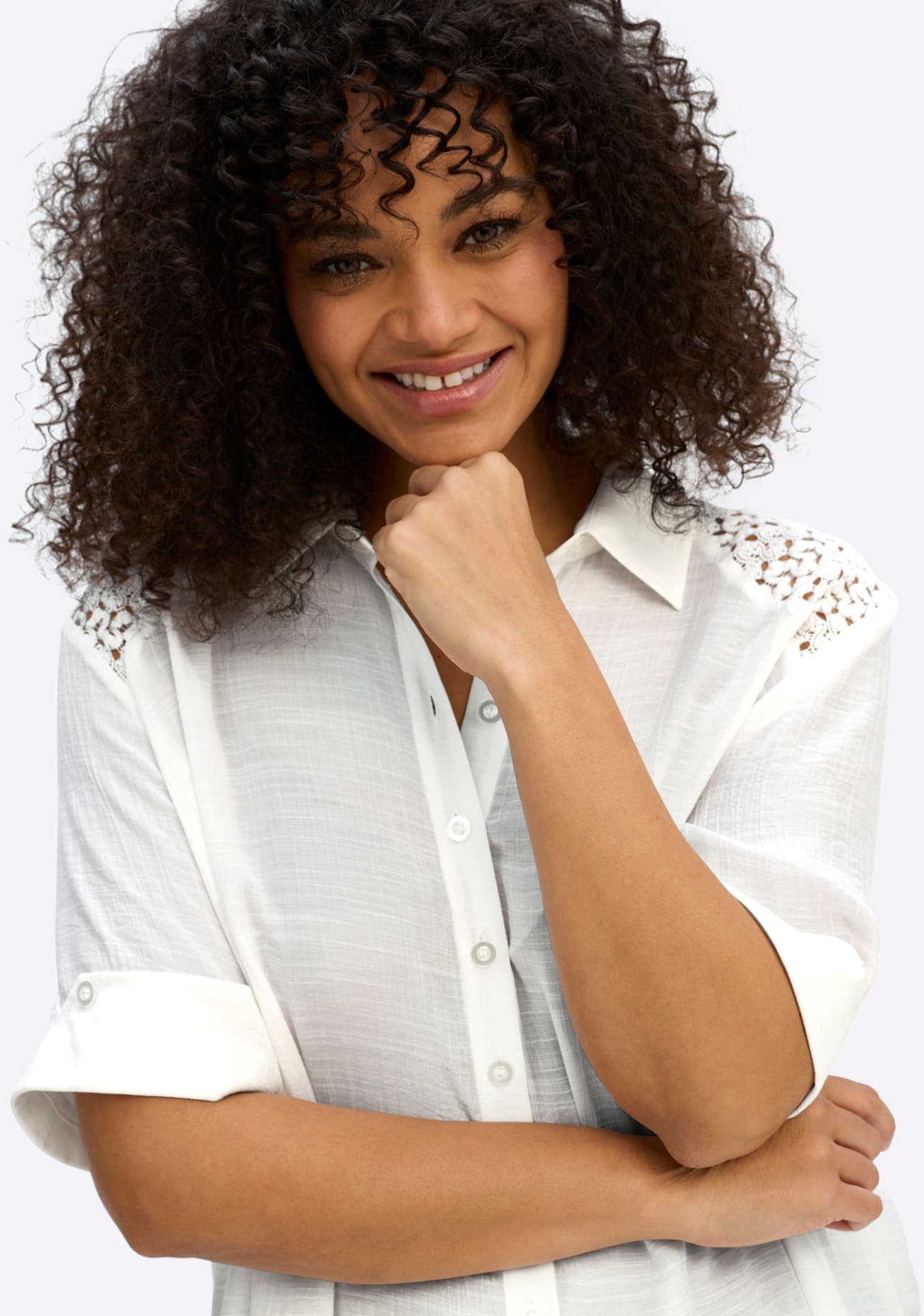 sheego by Joe Browns Blouse à manches courtes