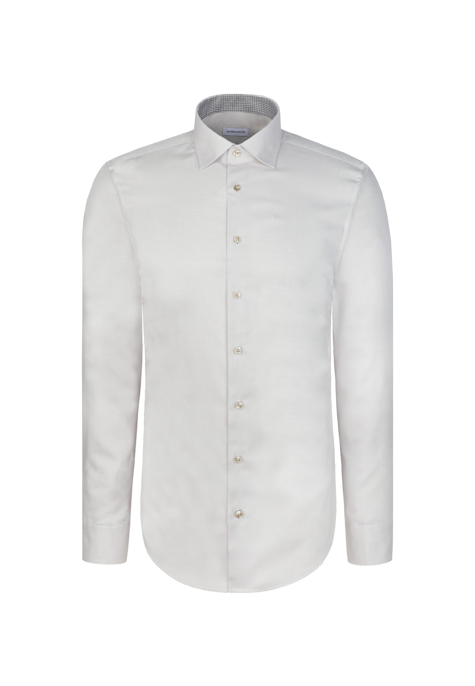 seidensticker Businesshemd »Schwarze Rose« Shaped 1/1 Kentkragen Struktur