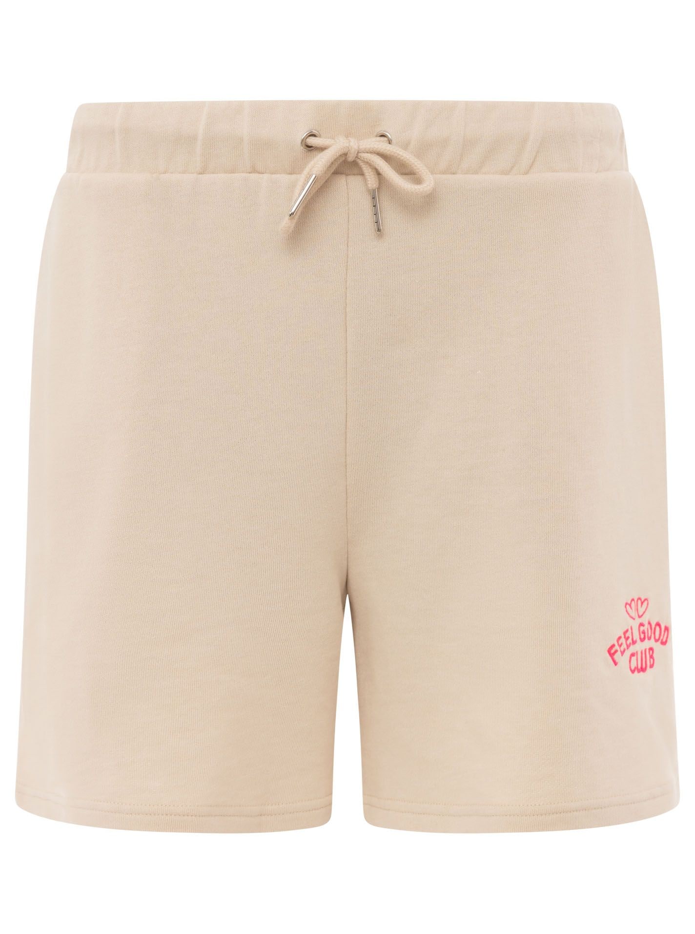 Zwillingsherz Sweathose »"Feel Good Club"«  leichtes Sweatmaterial, Stickerei, Eingriffstaschen