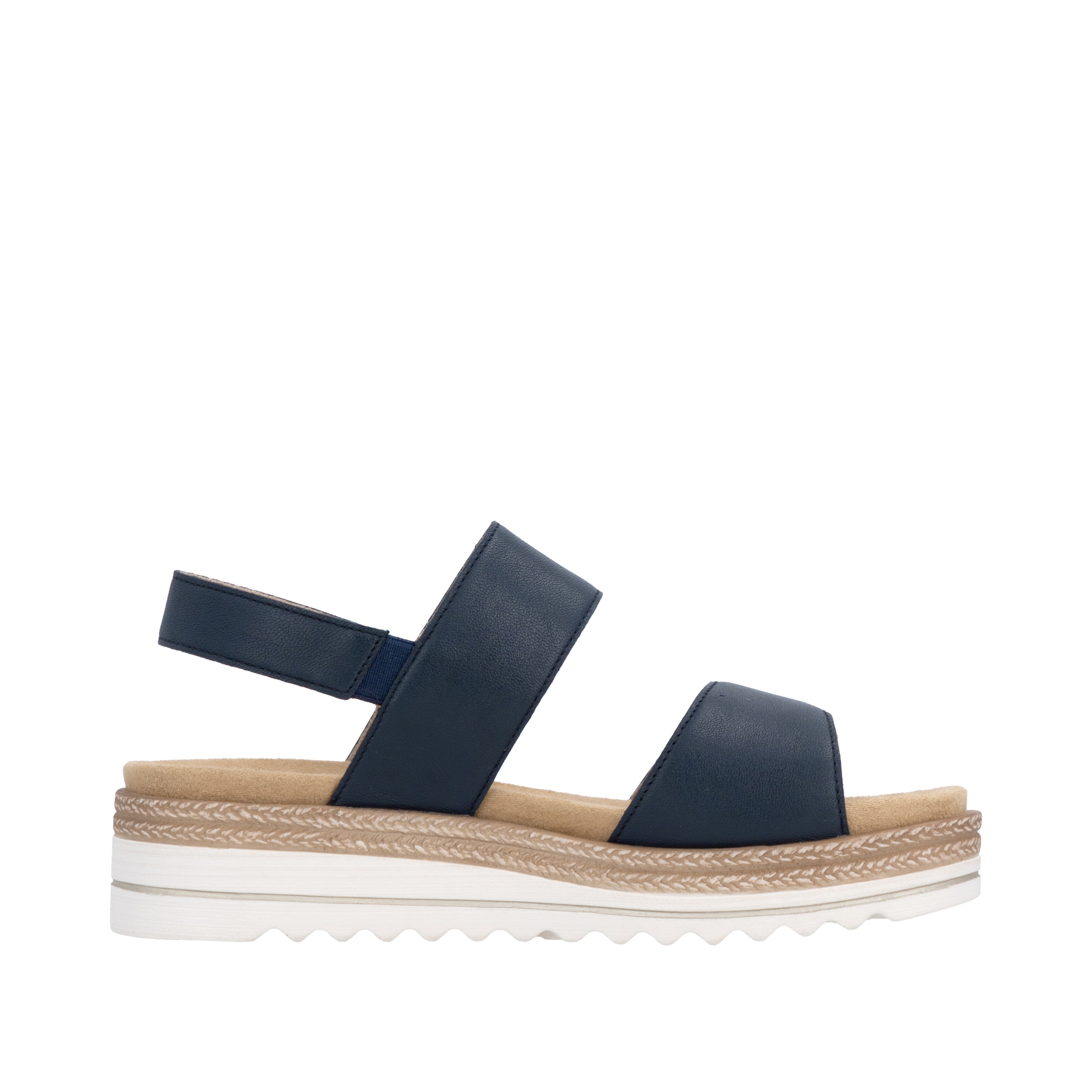 Remonte Sandales compensées  sandale à brides, chaussure confortable avec éléments décoratifs