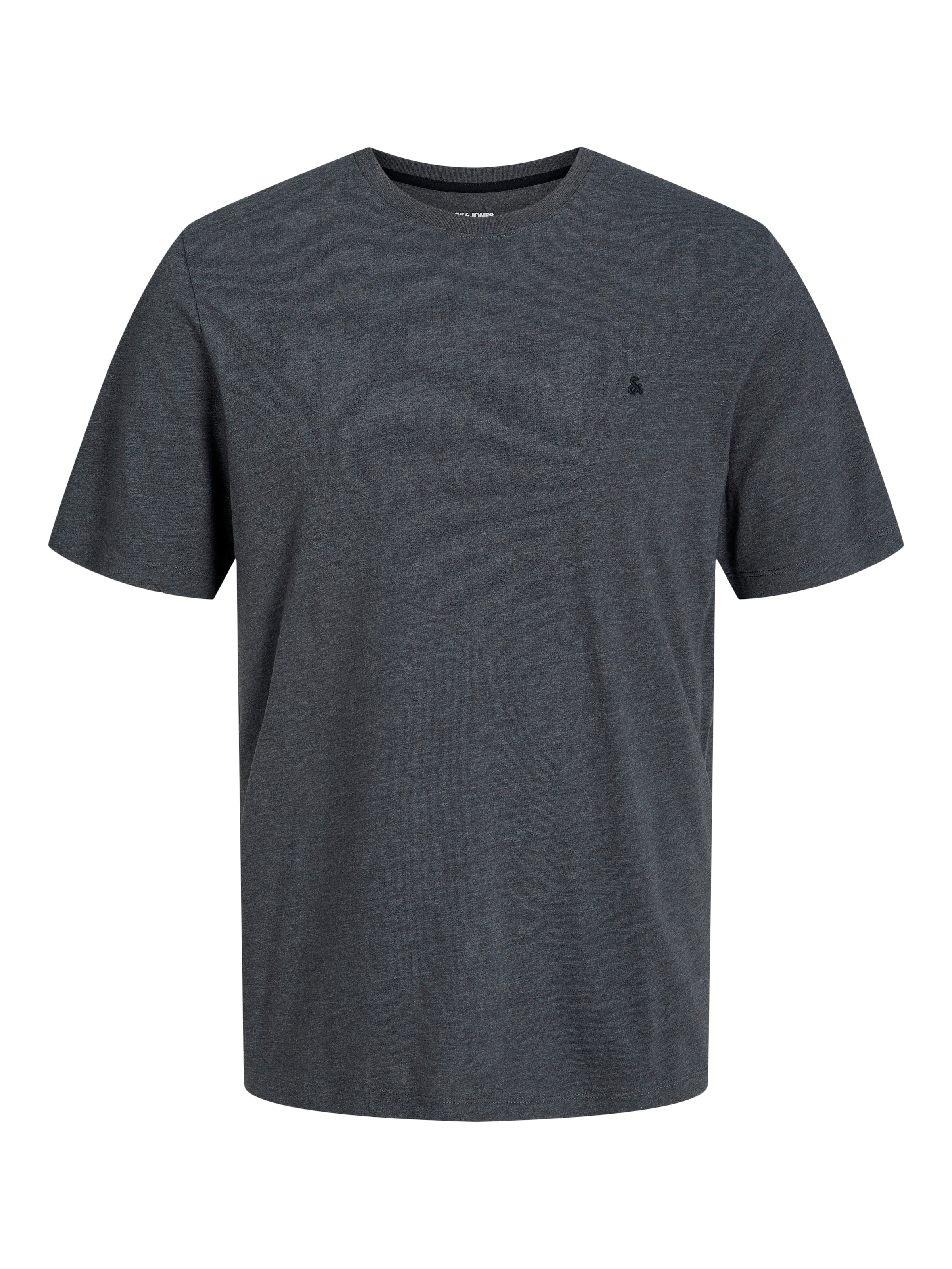 Jack & Jones Rundhalsshirt »JJEPAULOS TEE SS CREW NECK NOOS« mit Logo Stickerei