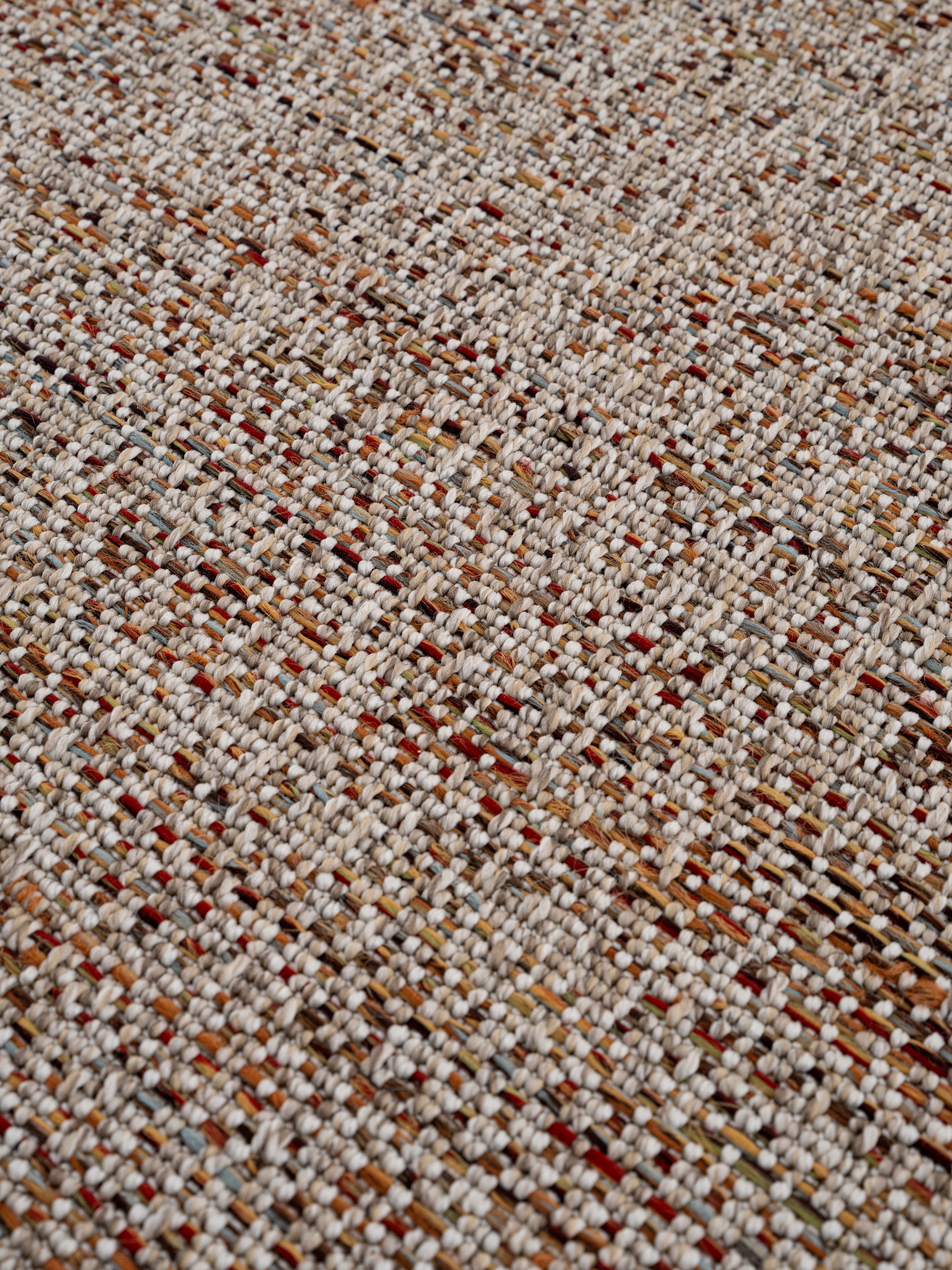 GOODproduct Teppich »Lennor, In- und Outdoor geeignet, Balkon, Camping« rechteckig 8 mm Höhe Wetterfest & UV-beständig, meliert, Sisal-Optik, Esszimmer, Wohnzimmer